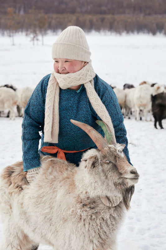 Leben als Hirtin in der Mongolei