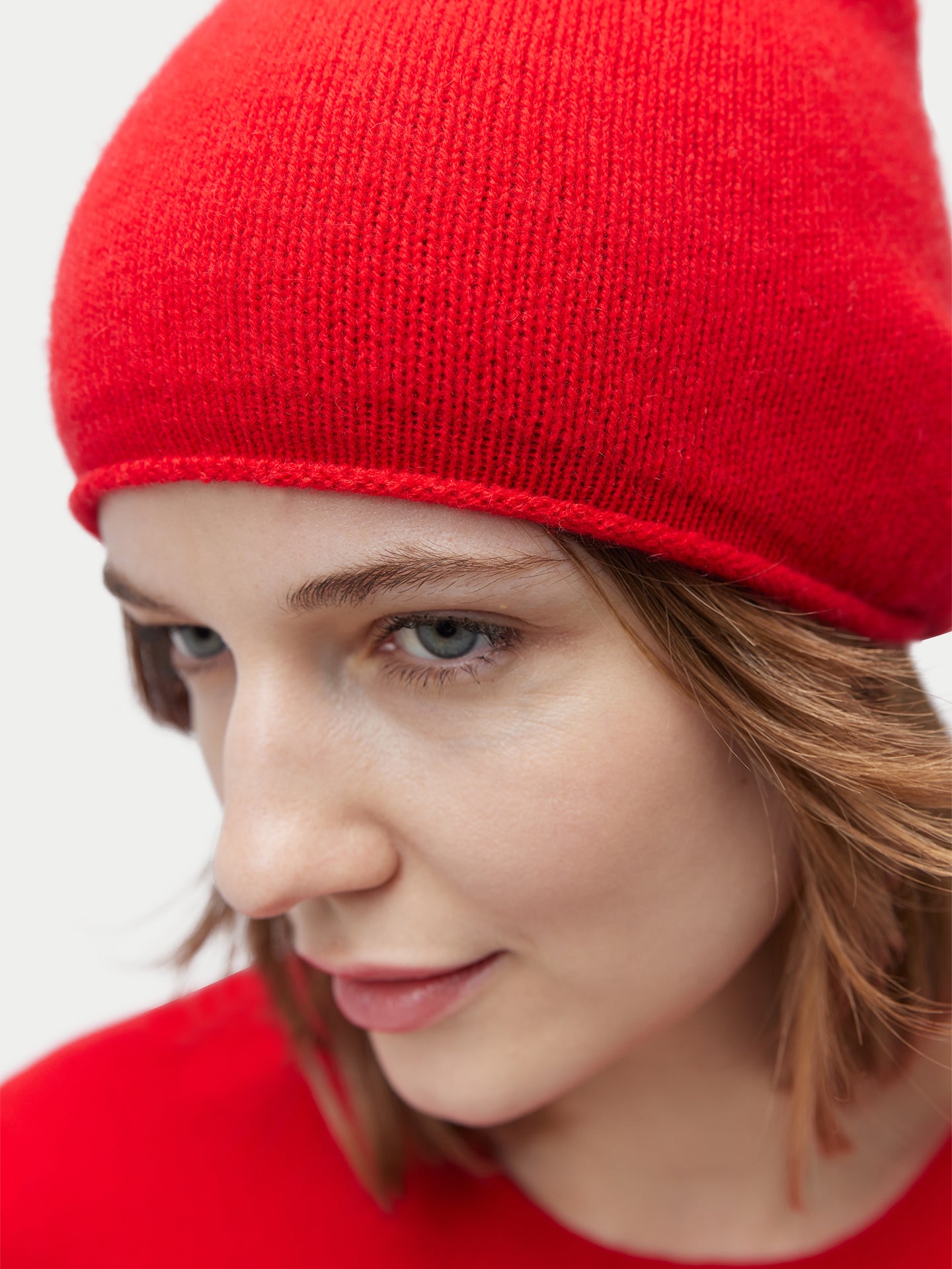 99€ Kaschmir-Set aus Pullover und Mütze