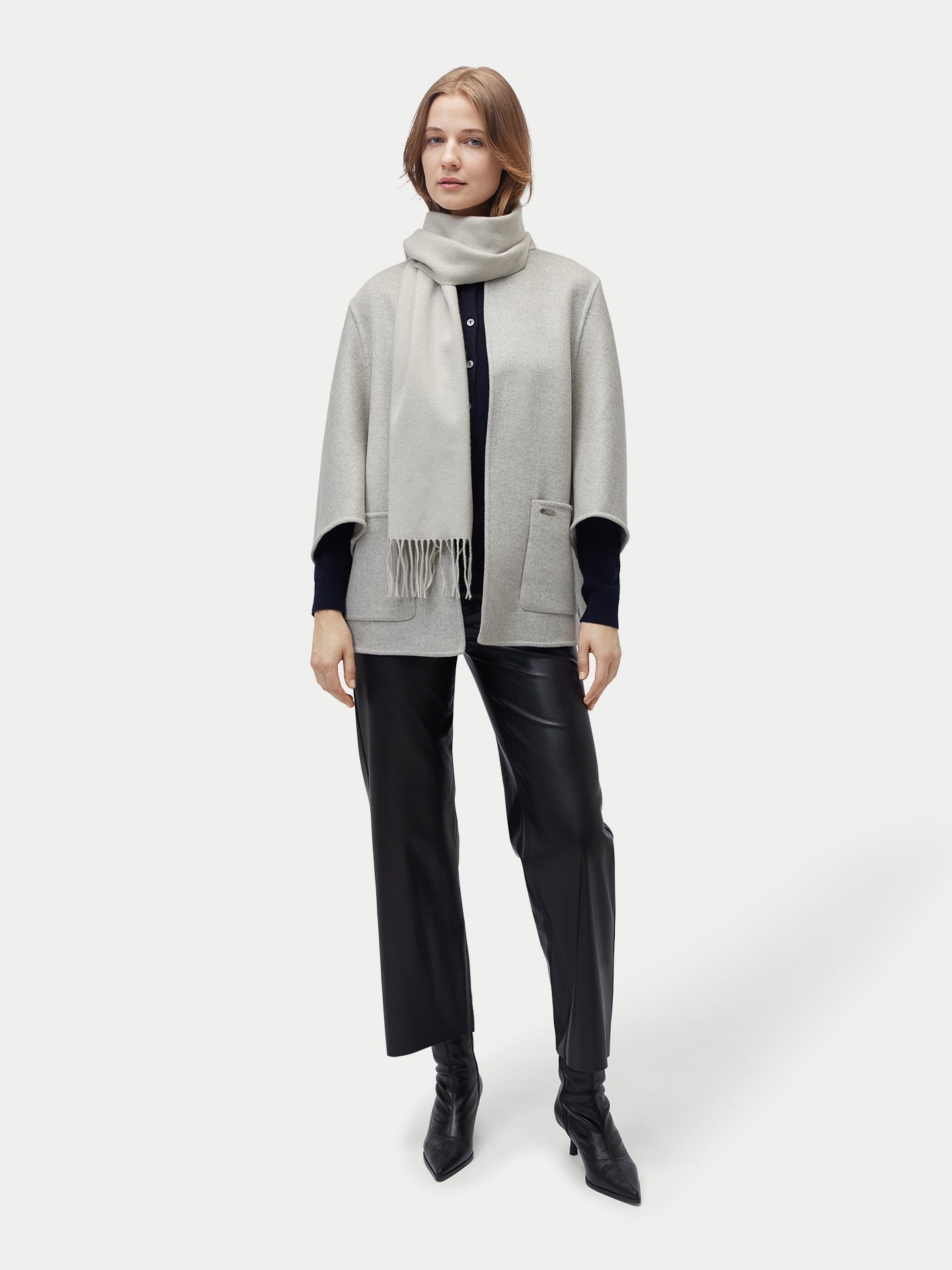 Reiner Kaschmir Gewebter Schal