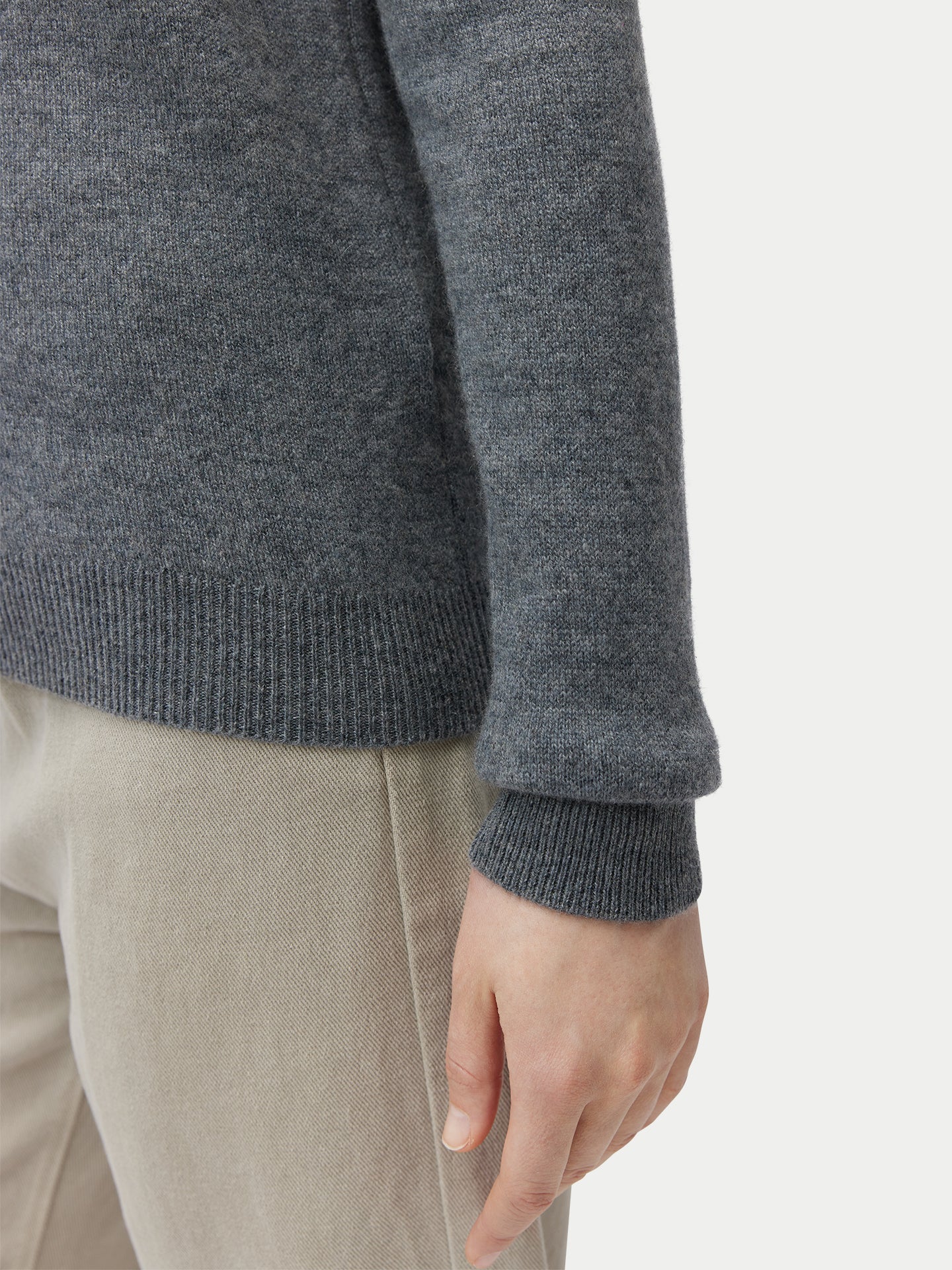 99€ Kaschmir-Set aus Pullover und Mütze