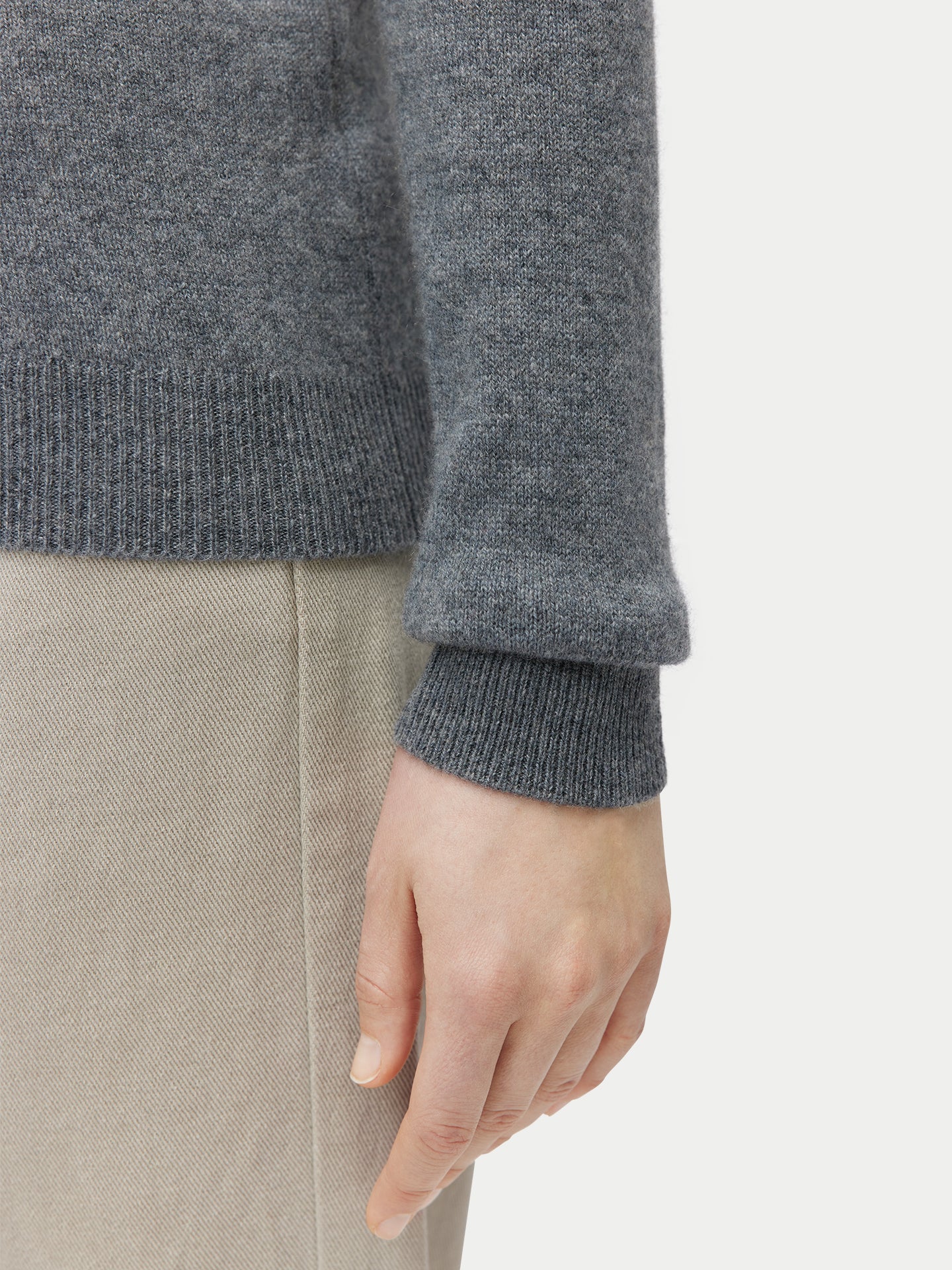 99€ Kaschmir-Set aus Pullover und Mütze