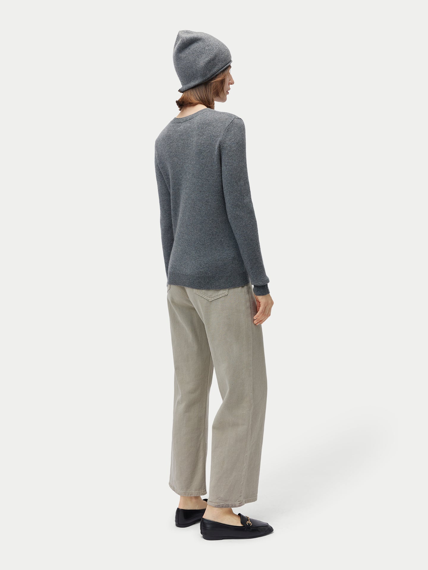 99€ Kaschmir-Set aus Pullover und Mütze