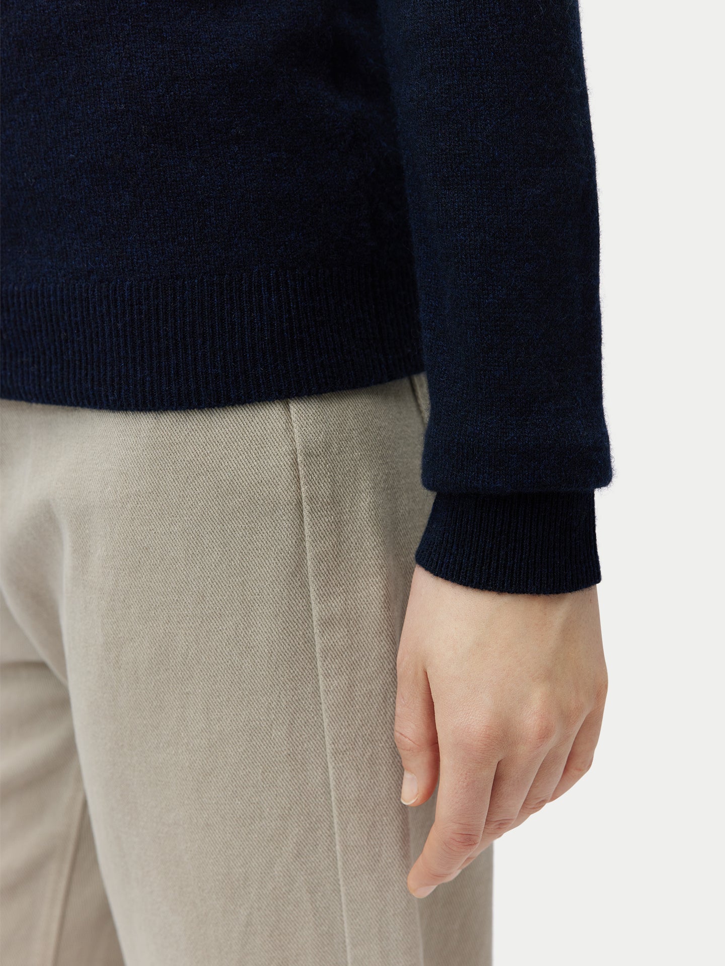 99€ Kaschmir-Set aus Pullover und Mütze