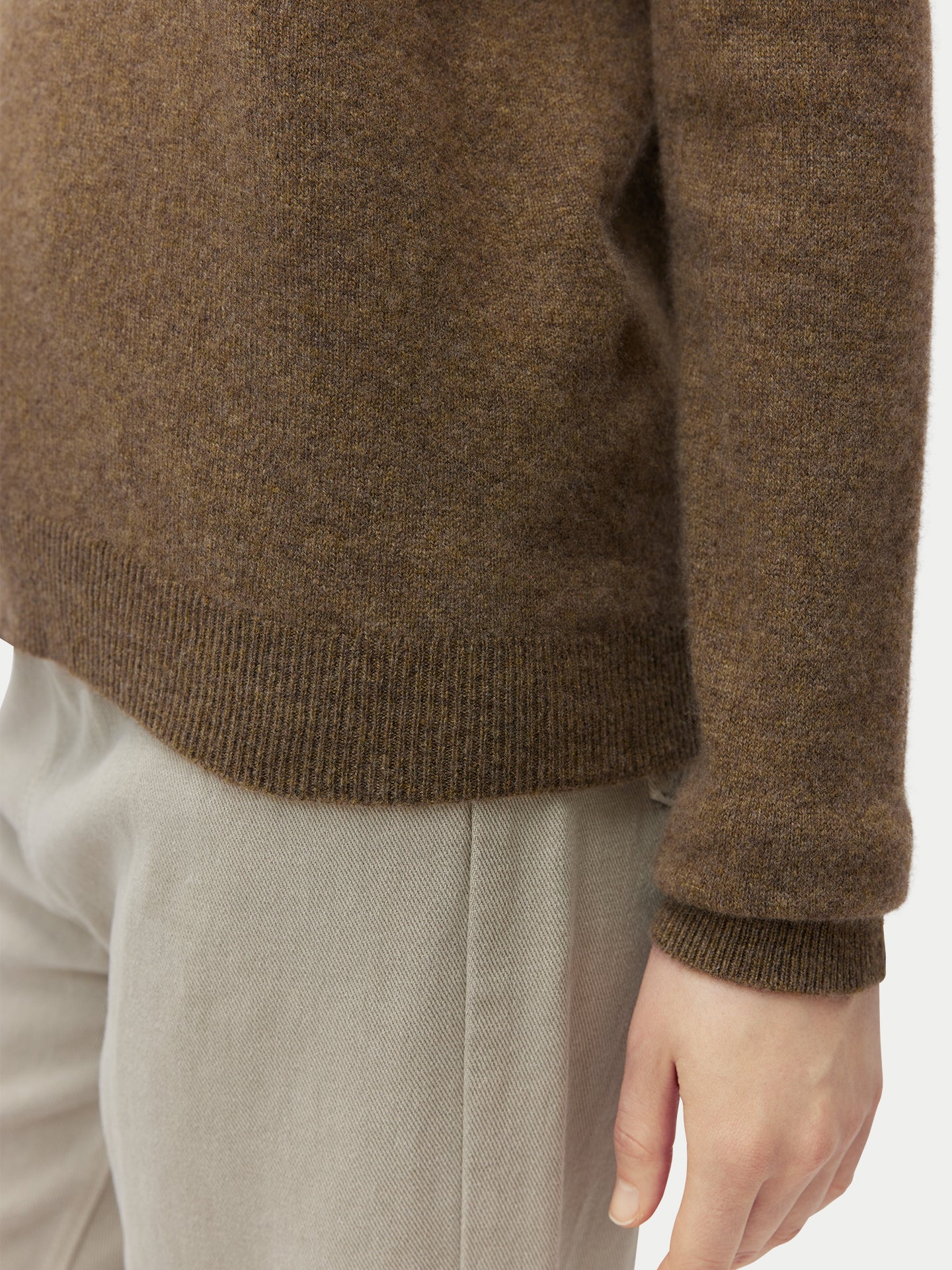 99€ Kaschmir-Set aus Pullover und Mütze