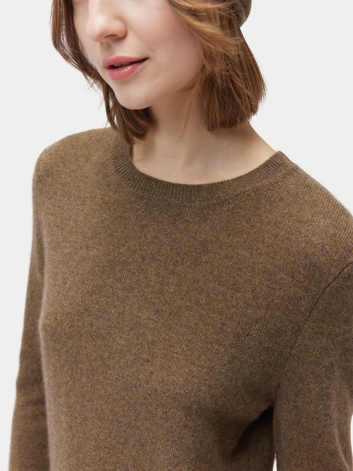 99€ Kaschmir-Set aus Pullover und Mütze