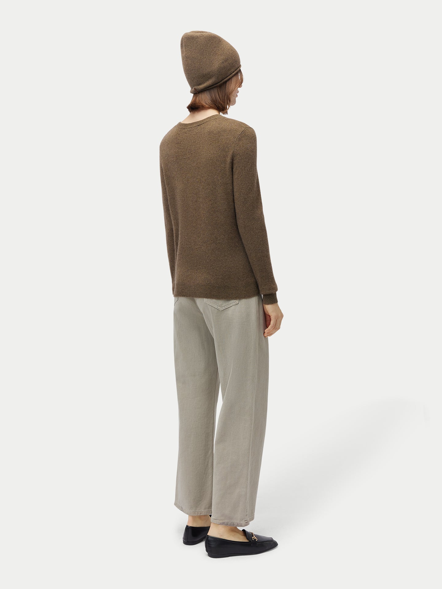 99€ Kaschmir-Set aus Pullover und Mütze