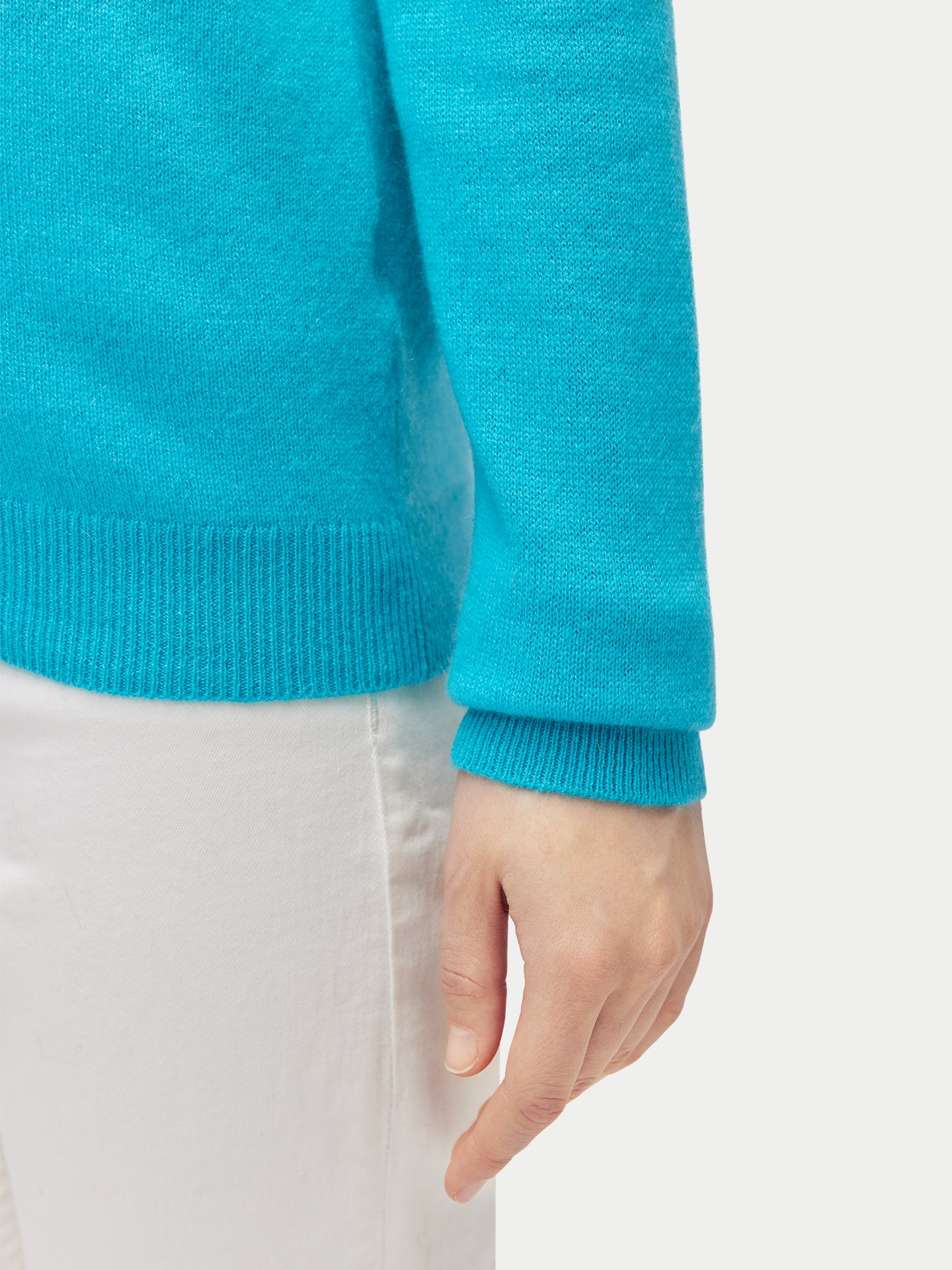 99€ Kaschmir-Set aus Pullover und Mütze