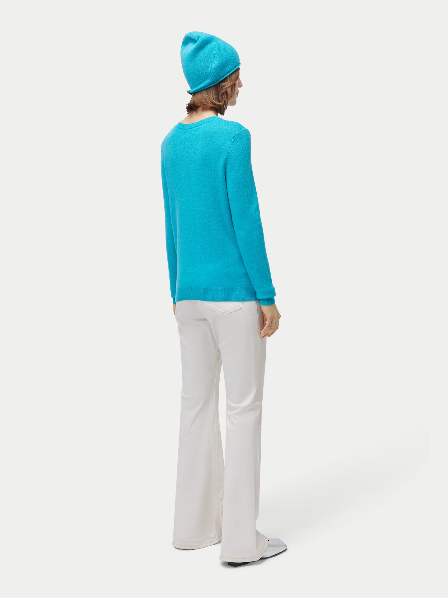 99€ Kaschmir-Set aus Pullover und Mütze