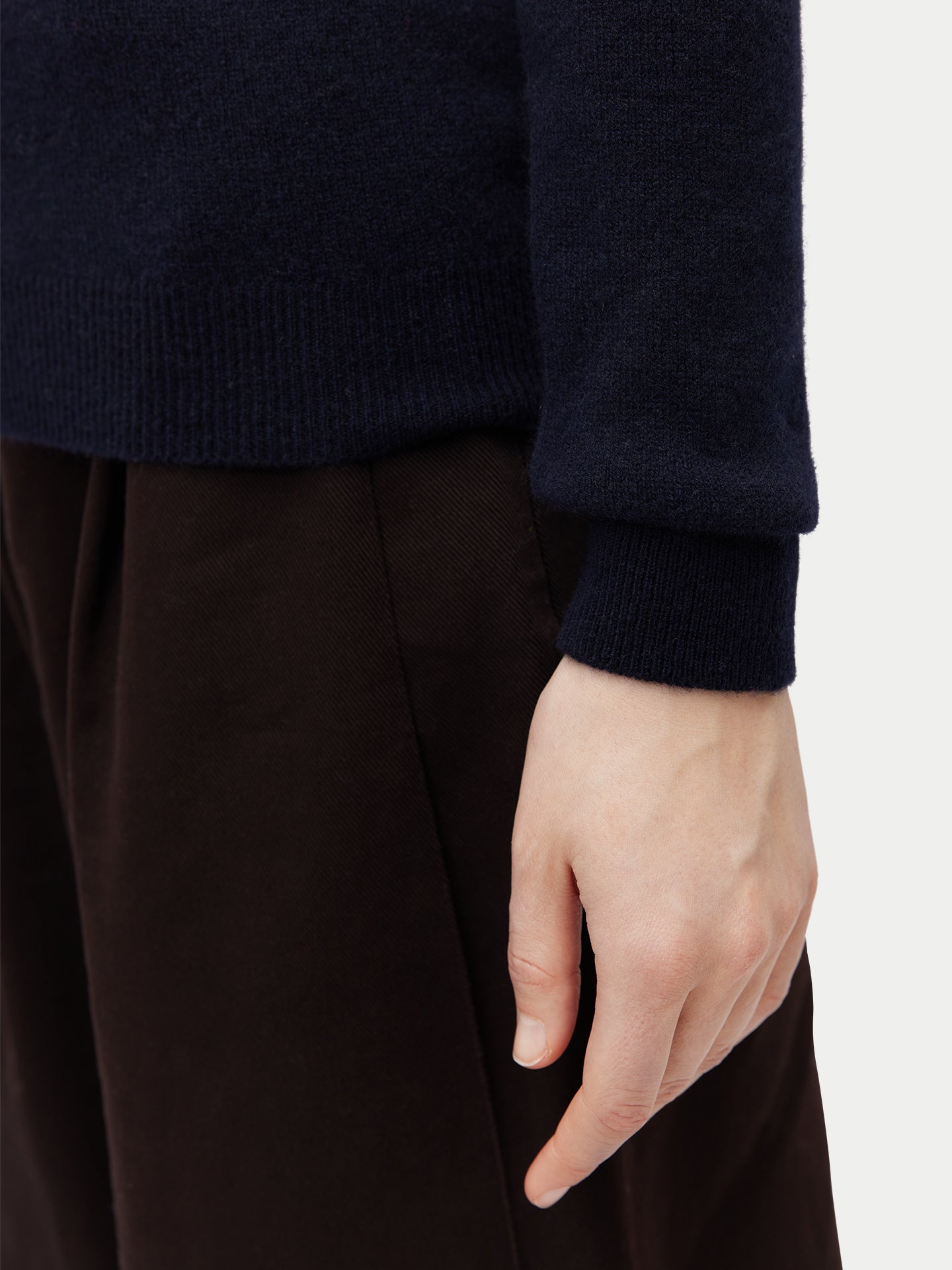 99€ Kaschmir-Set aus Pullover und Mütze