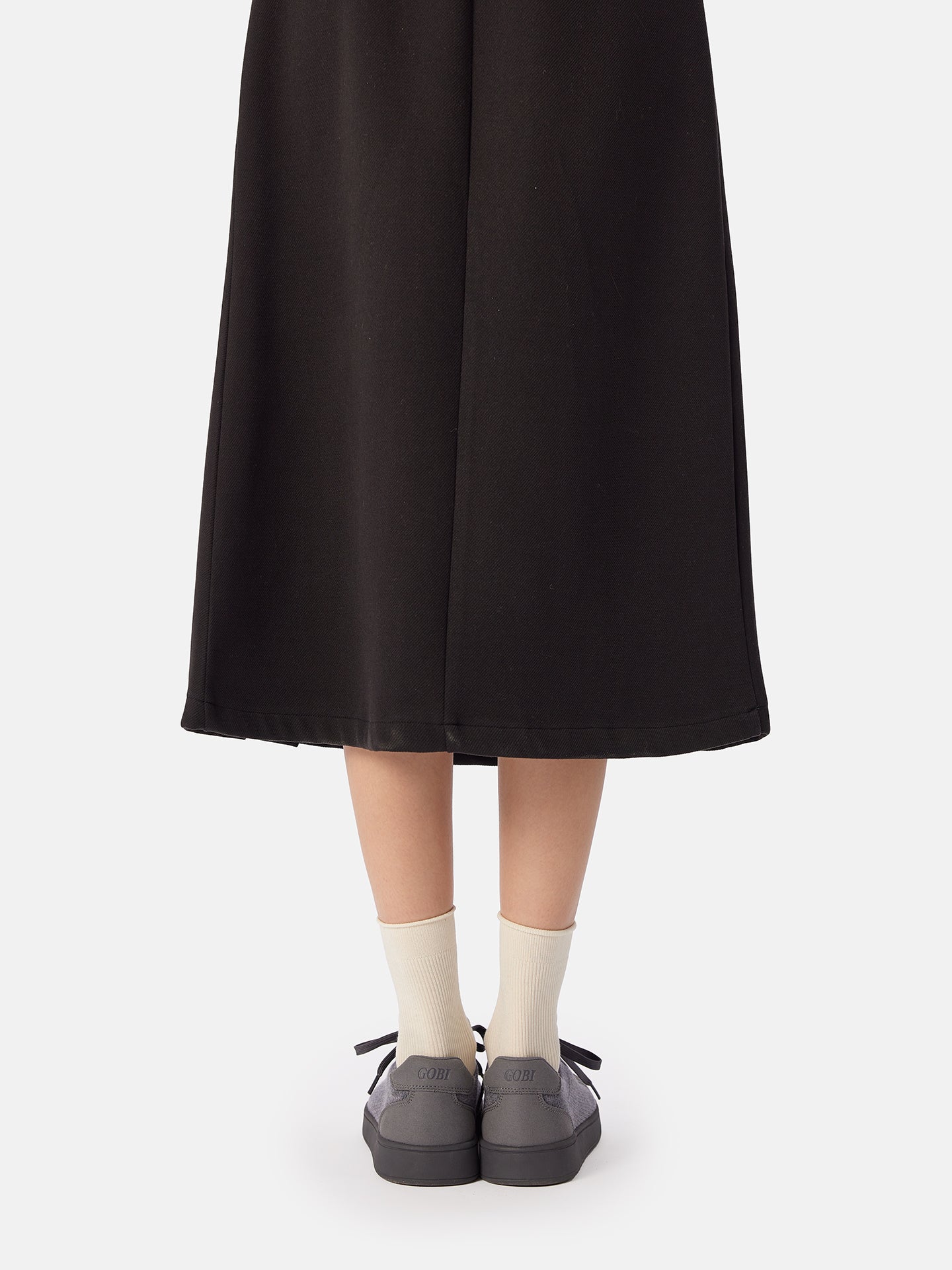 Gestrickte Sneakers aus mercerisierter Wolle und Kaschmir