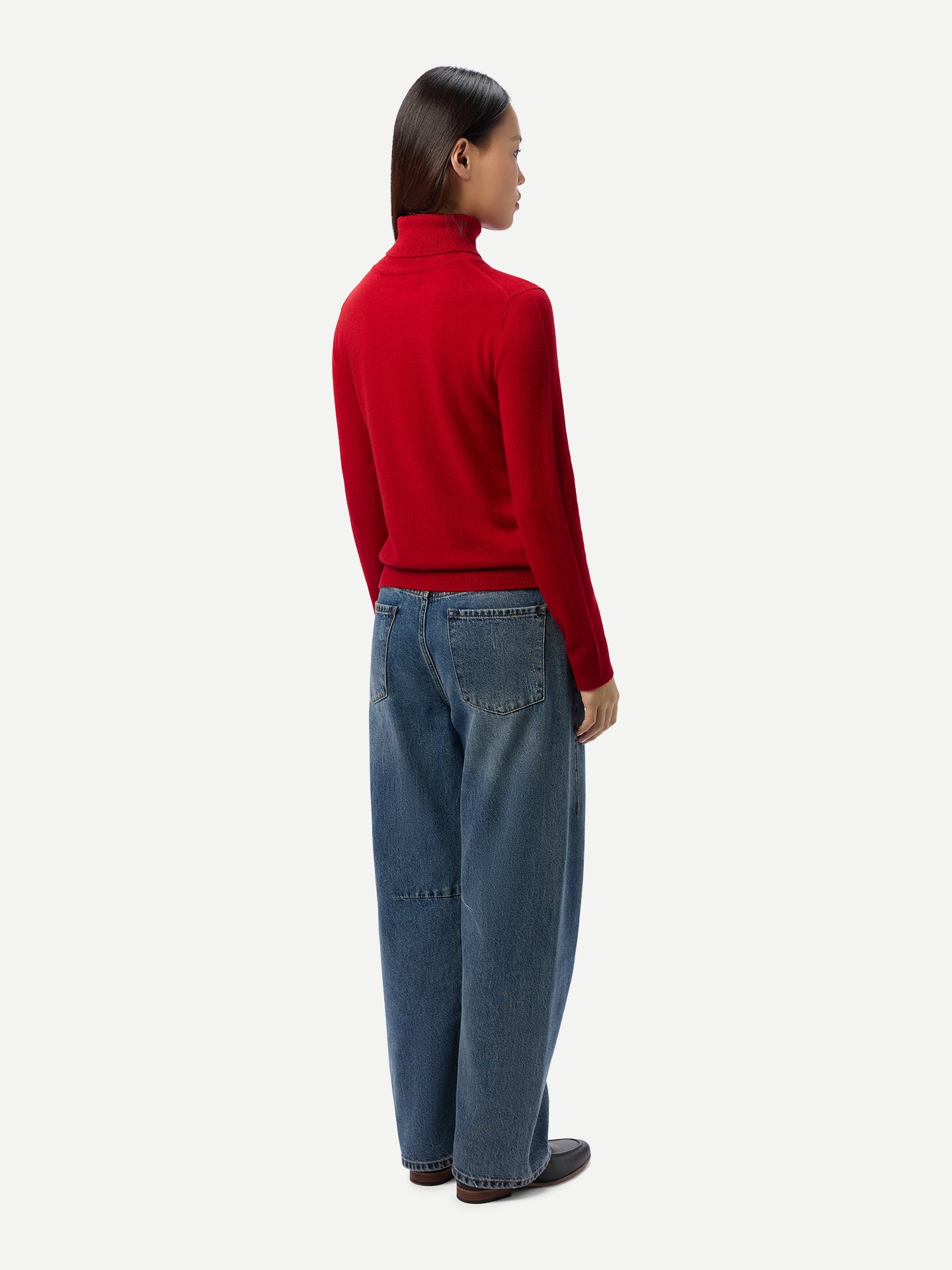 Zeitloser Kaschmir-Rollkragenpullover