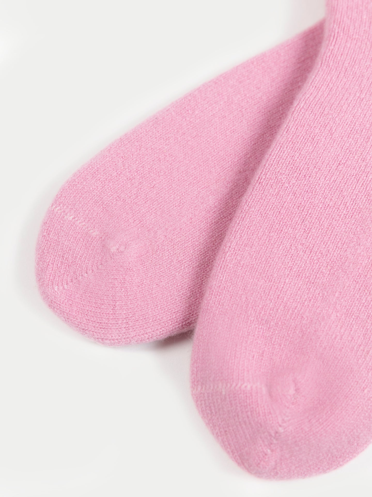 Unisex Kaschmir Rippenstrick-Bettsocken Orchid Smoke - Gobi Cashmere