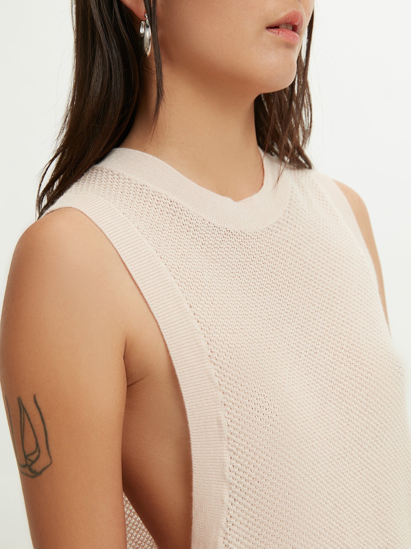 Tank Top aus Seide und Kaschmir whisper pink - Gobi Cashmere