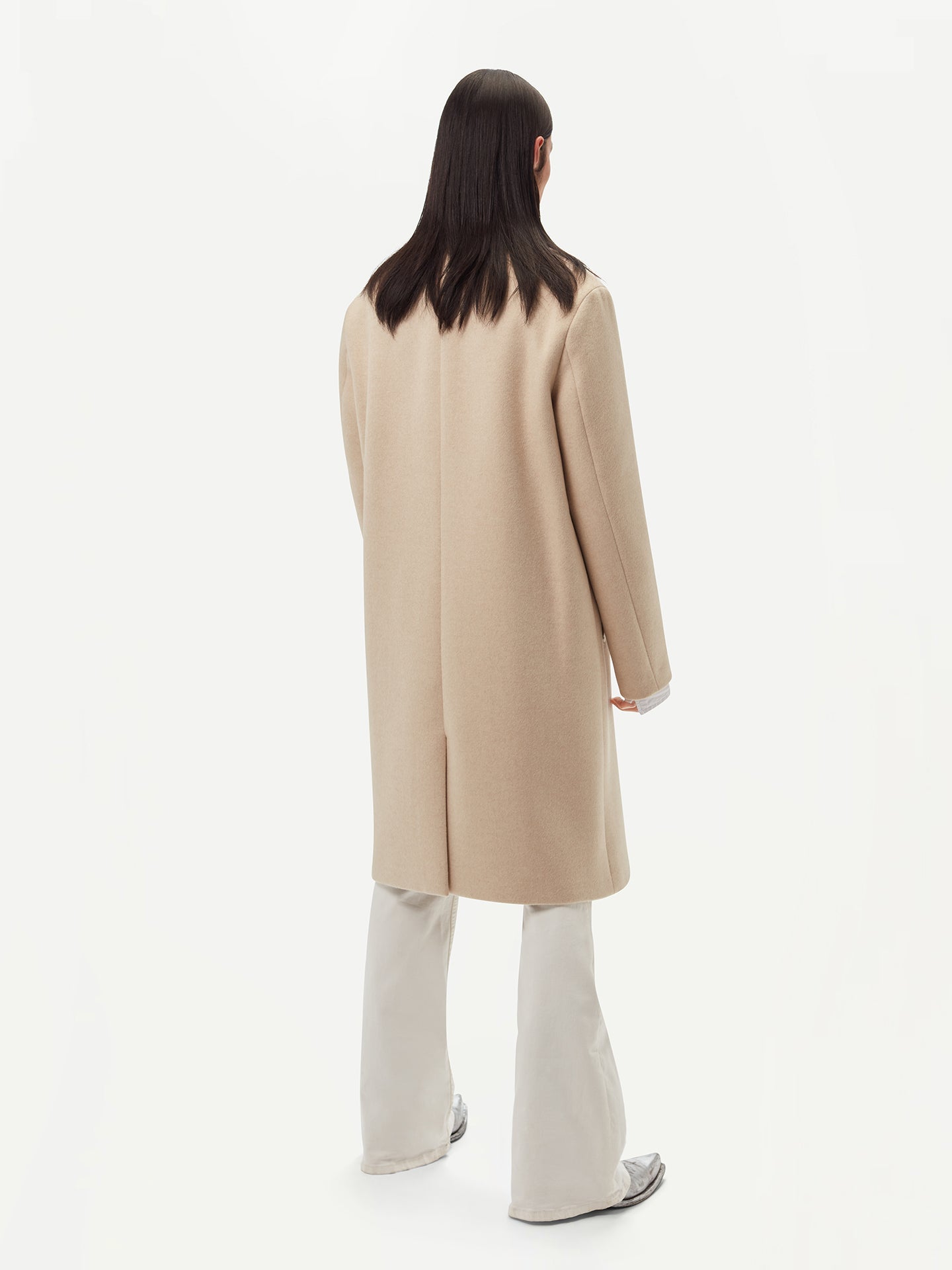 Zweireihiger Herren Kaschmirmantel