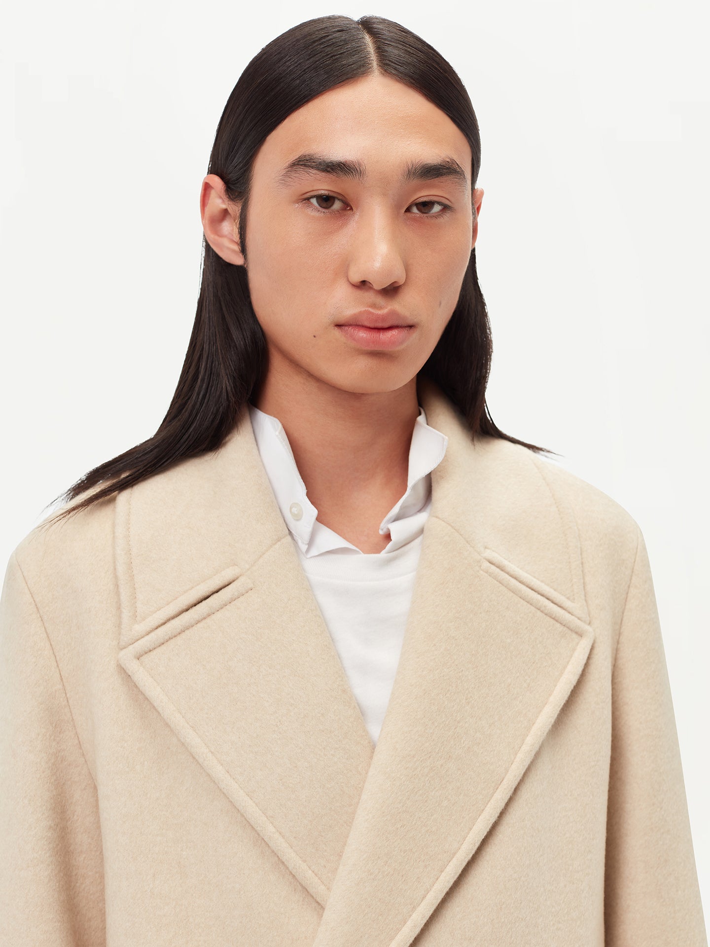 Zweireihiger Herren Kaschmirmantel