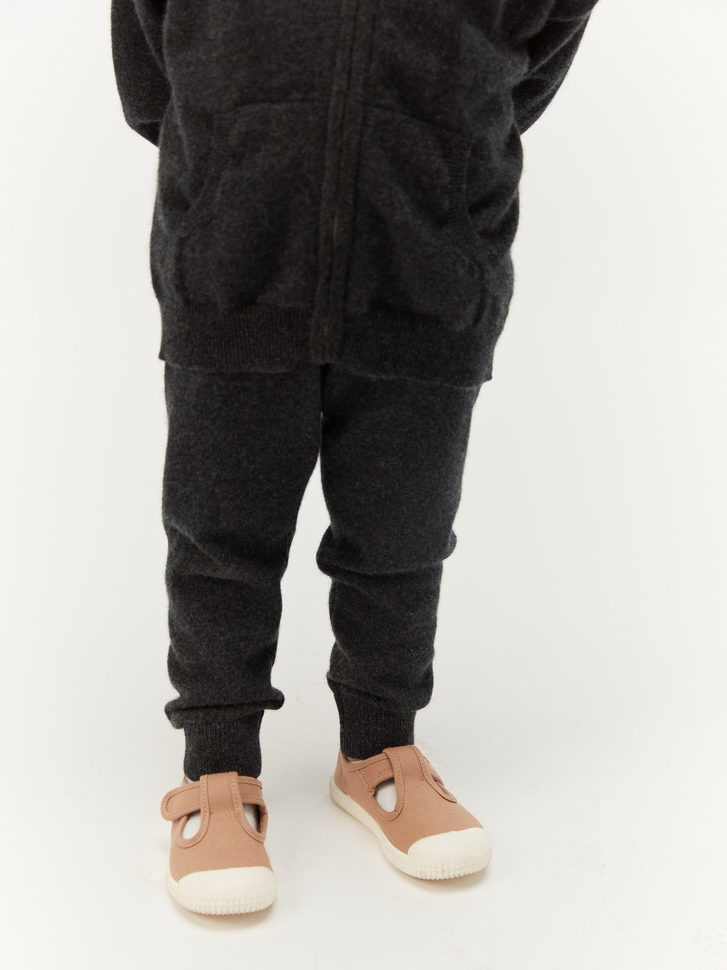 Strickjacke mit Kapuze für Kinder - Gobi Cashmere