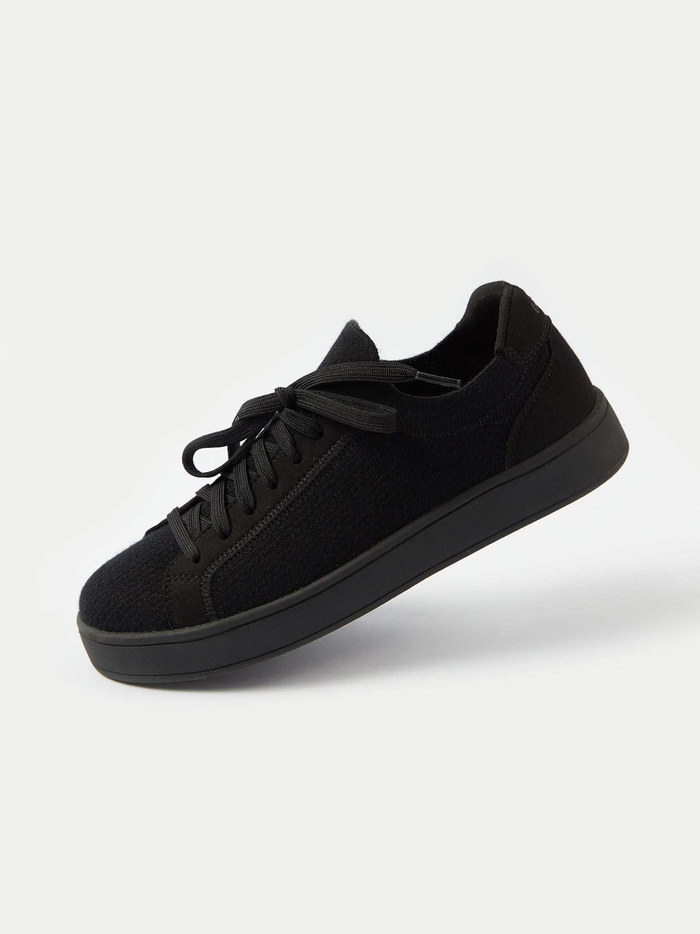 Gestrickte Sneakers aus mercerisierter Wolle und Kaschmir