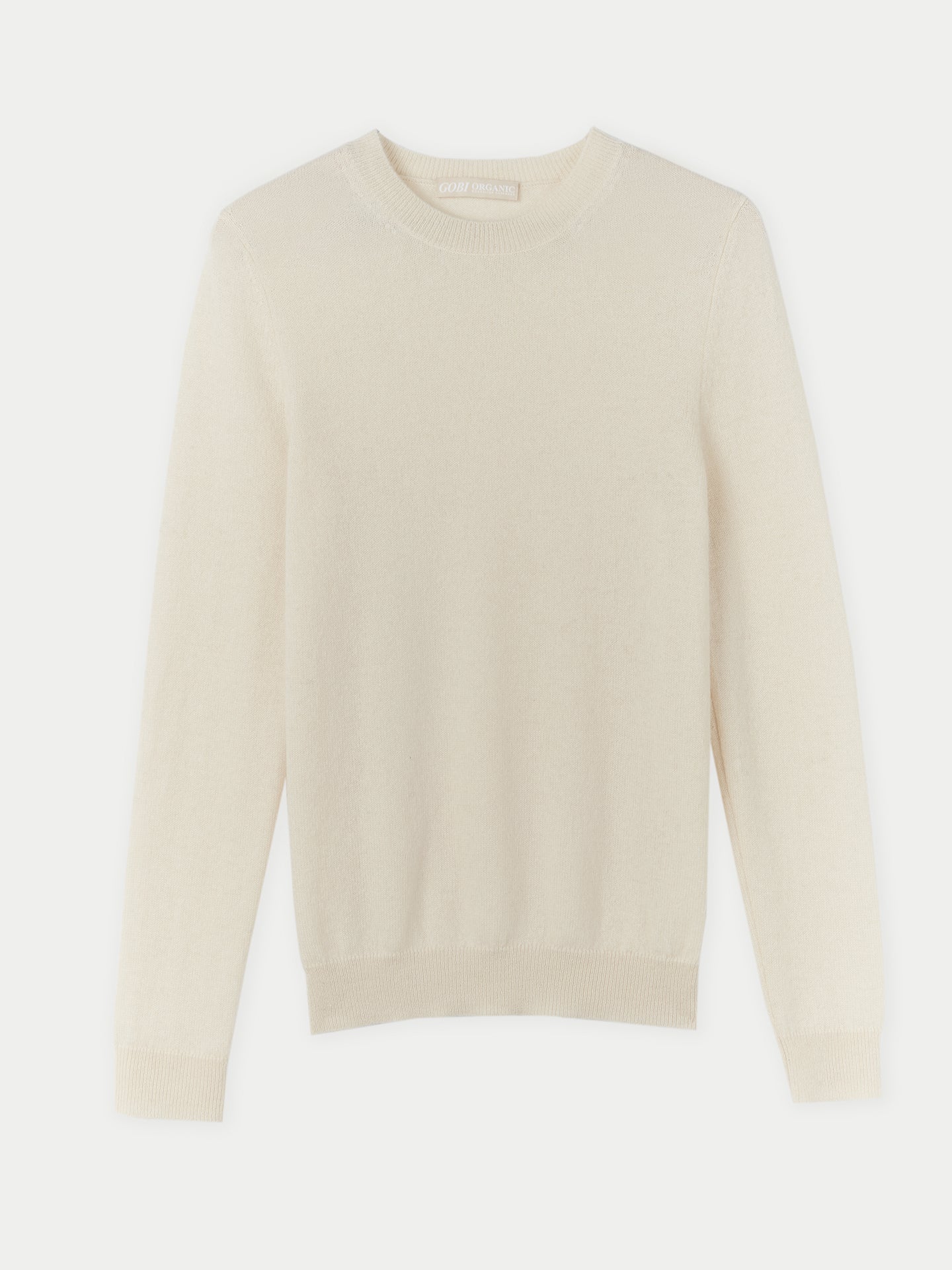 Damen Kaschmir 99€ Set aus Pullover und Mütze Gebrochenes Weiß - Gobi Cashmere