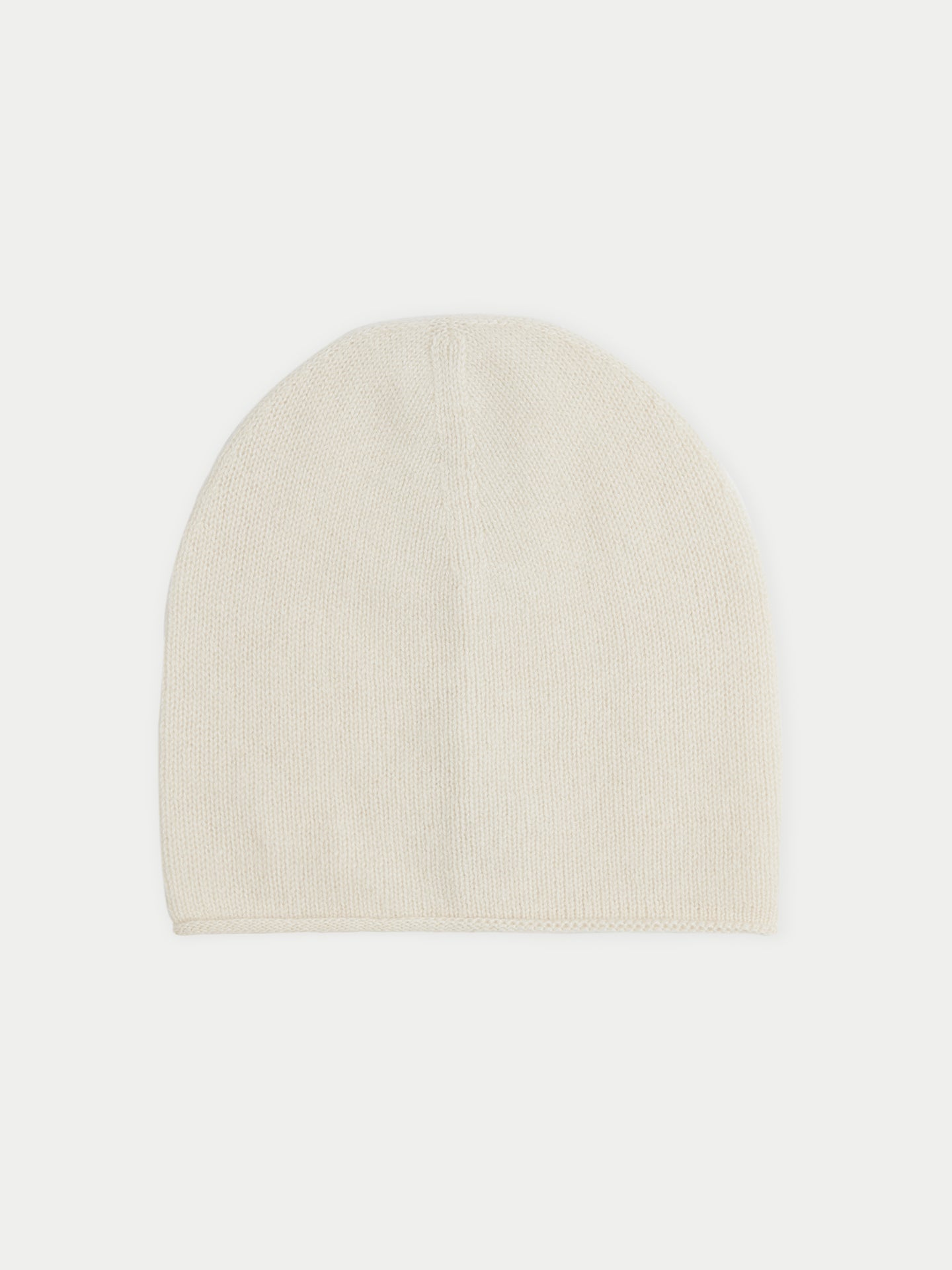 Damen Kaschmir 99€ Set aus Pullover und Mütze Gebrochenes Weiß - Gobi Cashmere