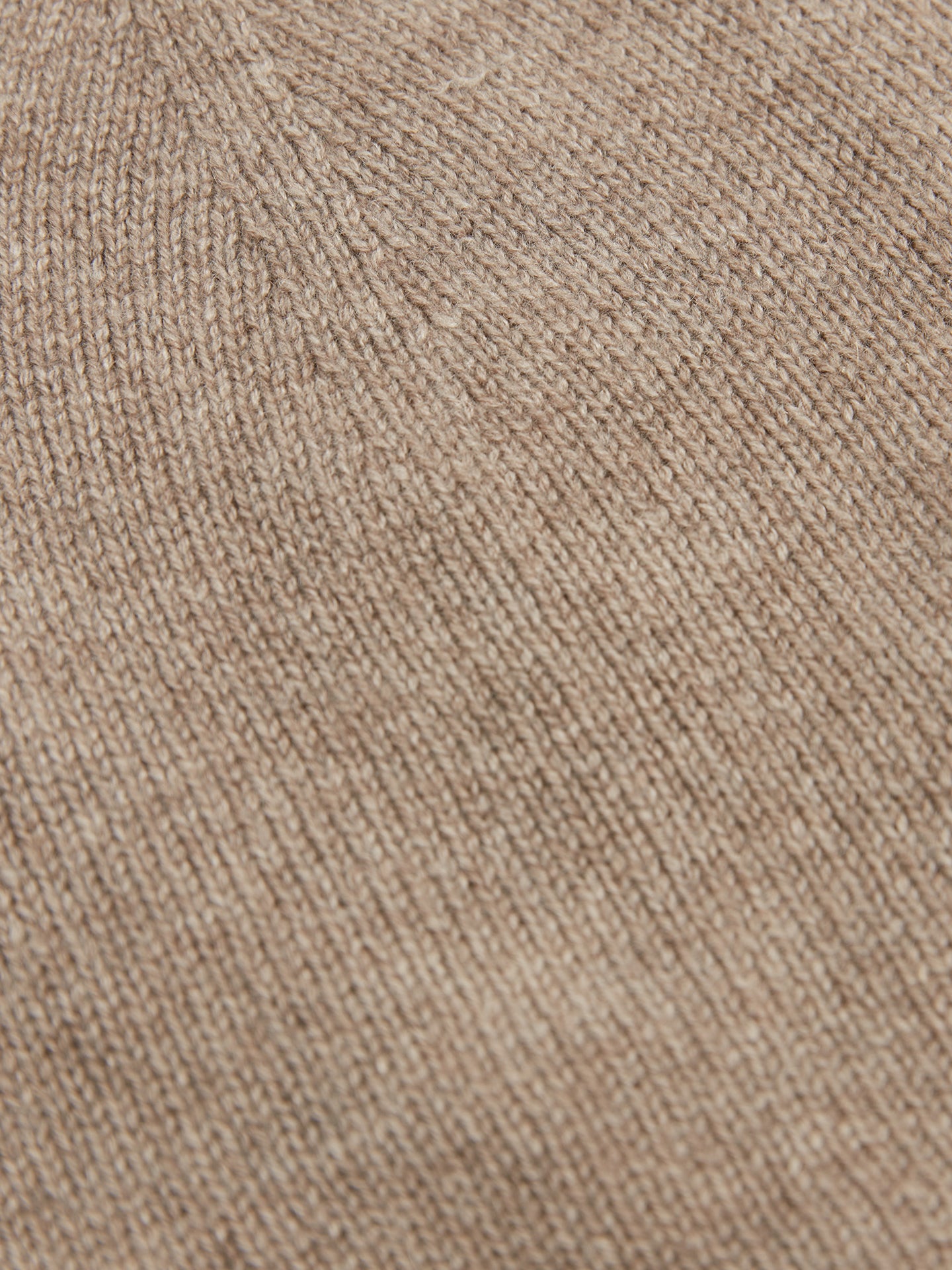 Damen Kaschmir 99€ Set aus Pullover und Mütze Taupe - Gobi Cashmere