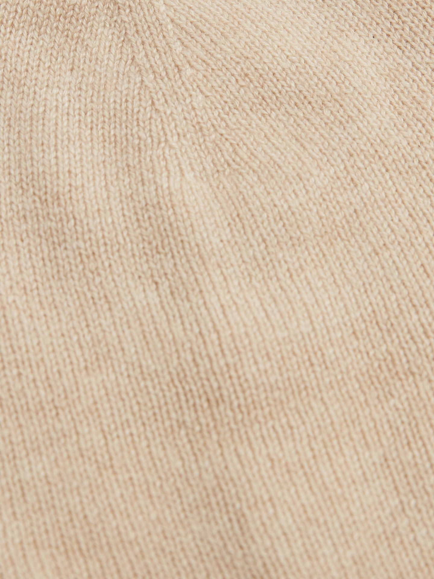 Damen Kaschmir 99€ Set aus Pullover und Mütze Beige - Gobi Cashmere