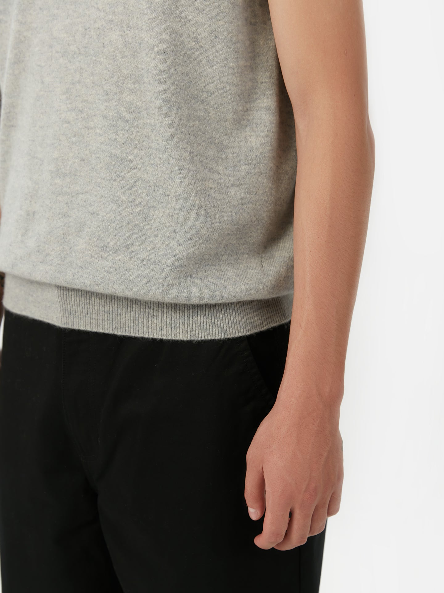 Kaschmir Weste für Herren Blau - Gobi Cashmere