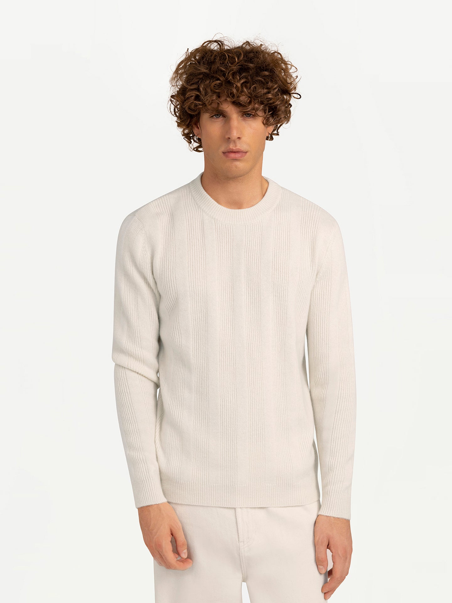 Pullover mit Längsstreifen
