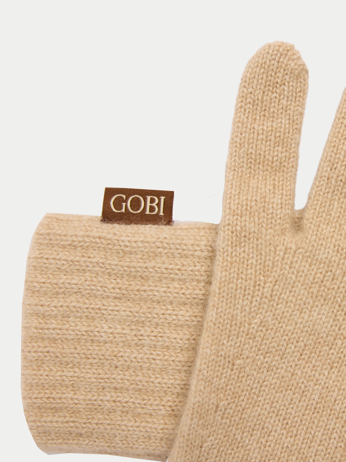 Klassische Kaschmir-Strickhandschuhe für den Winter | GOBI Cashmere