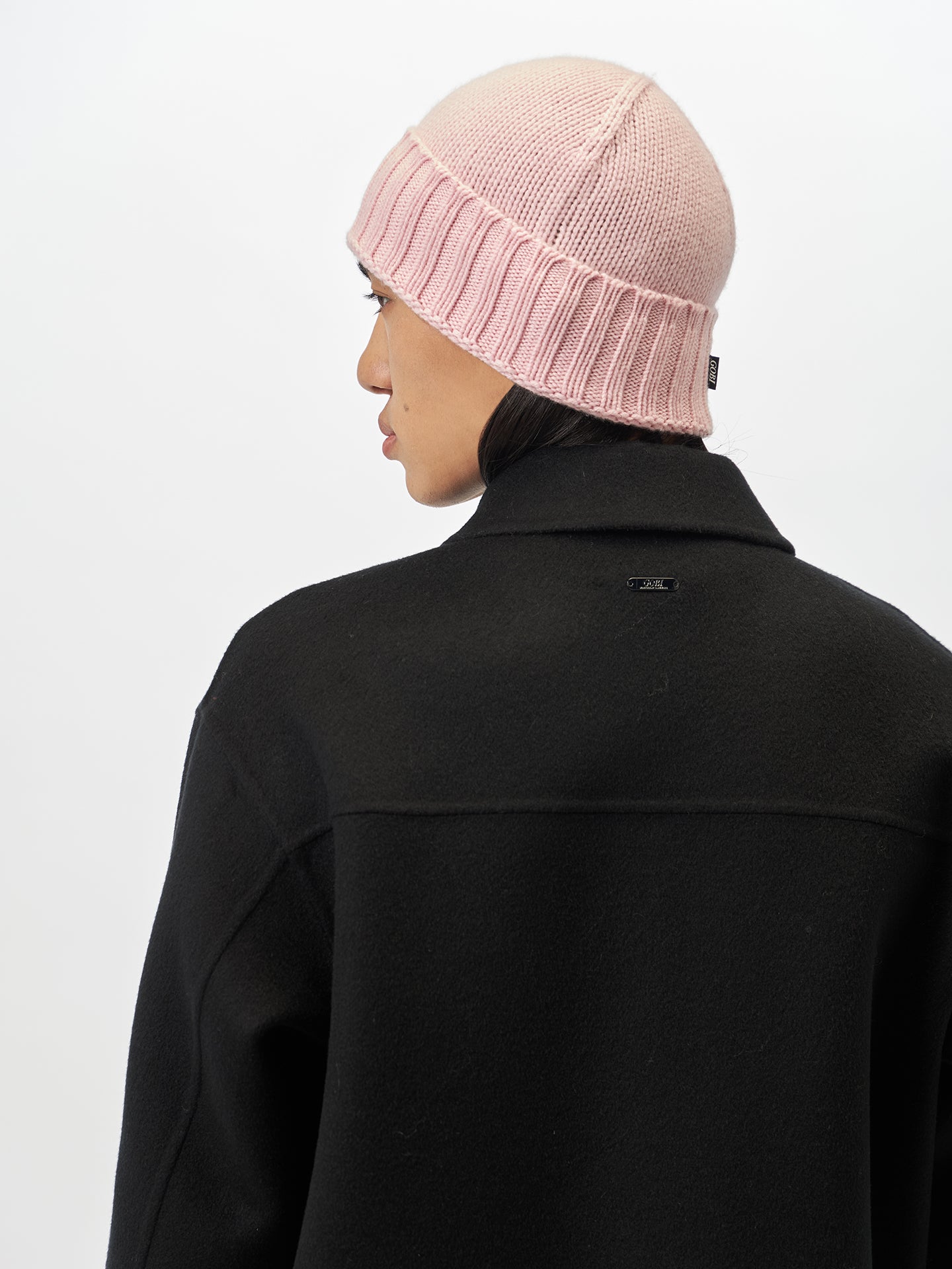 Rippenstrick Kaschmir Mütze /Unisex/