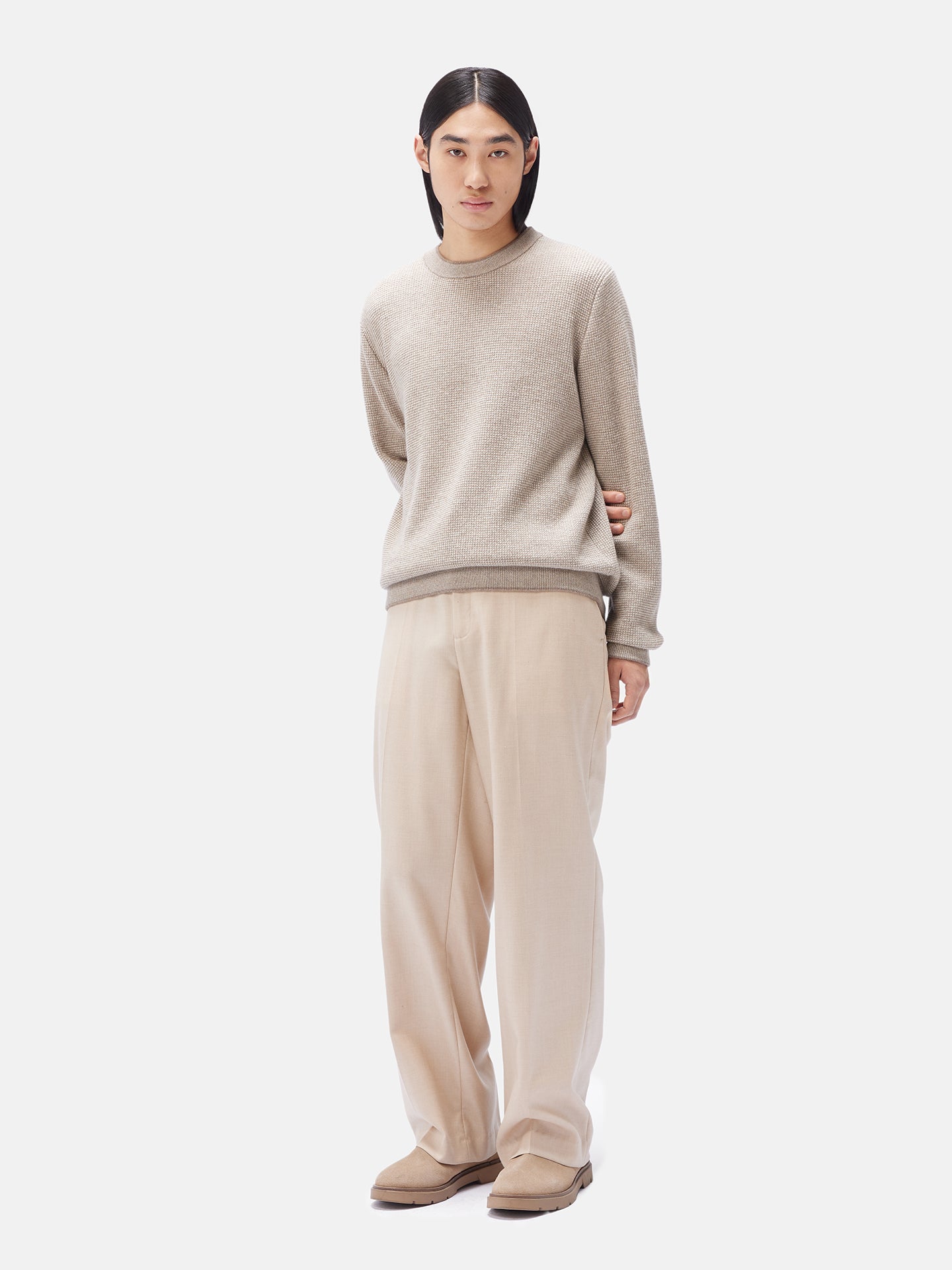 Herren-Rollkragenpullover aus Kaschmir