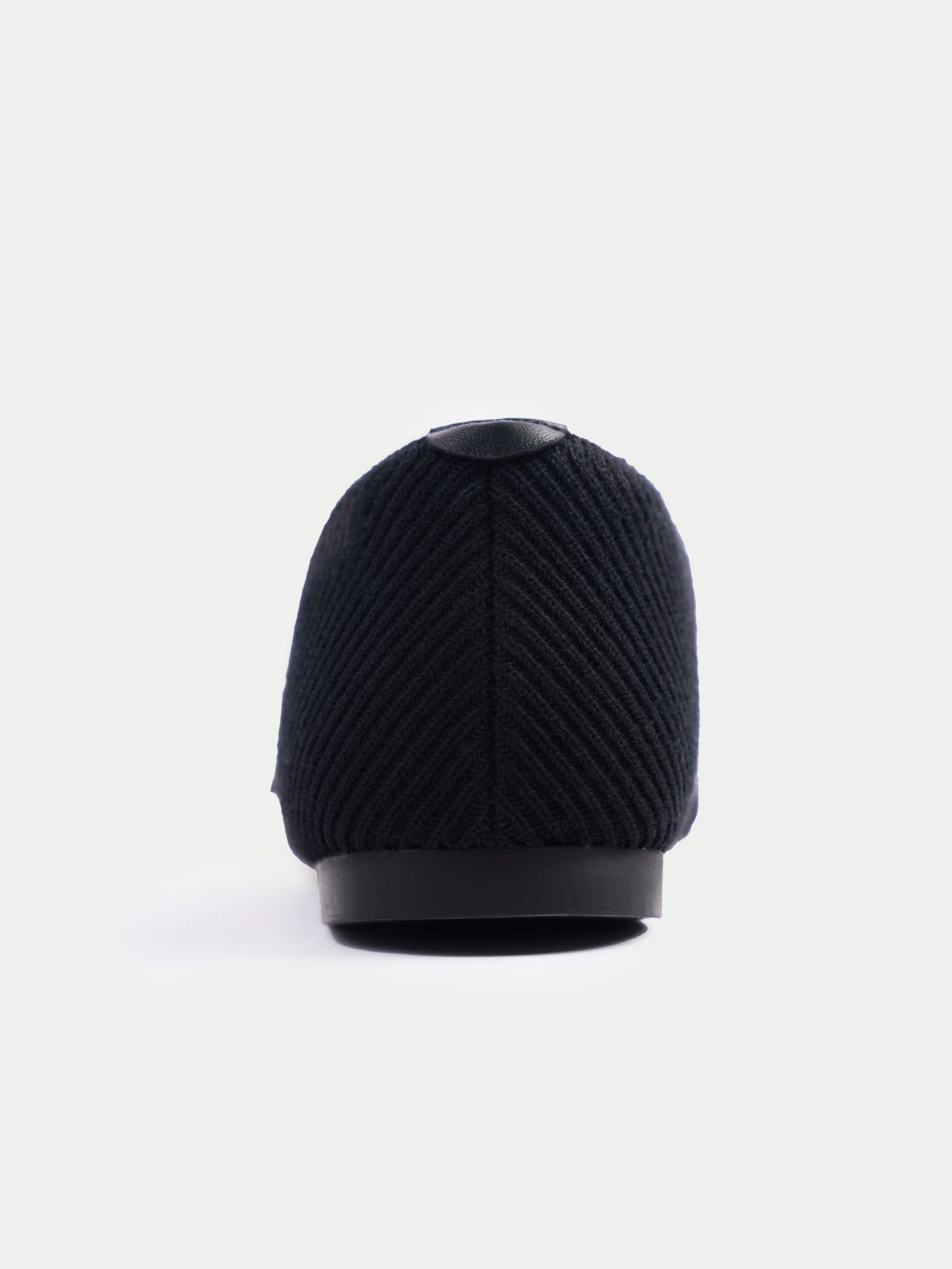 Strick-Ballerinas aus mercerisierter Wolle und Kaschmir