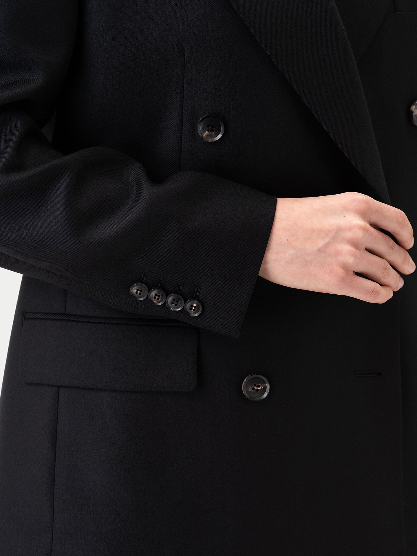 Doppelreihiger Kaschmir Blazer