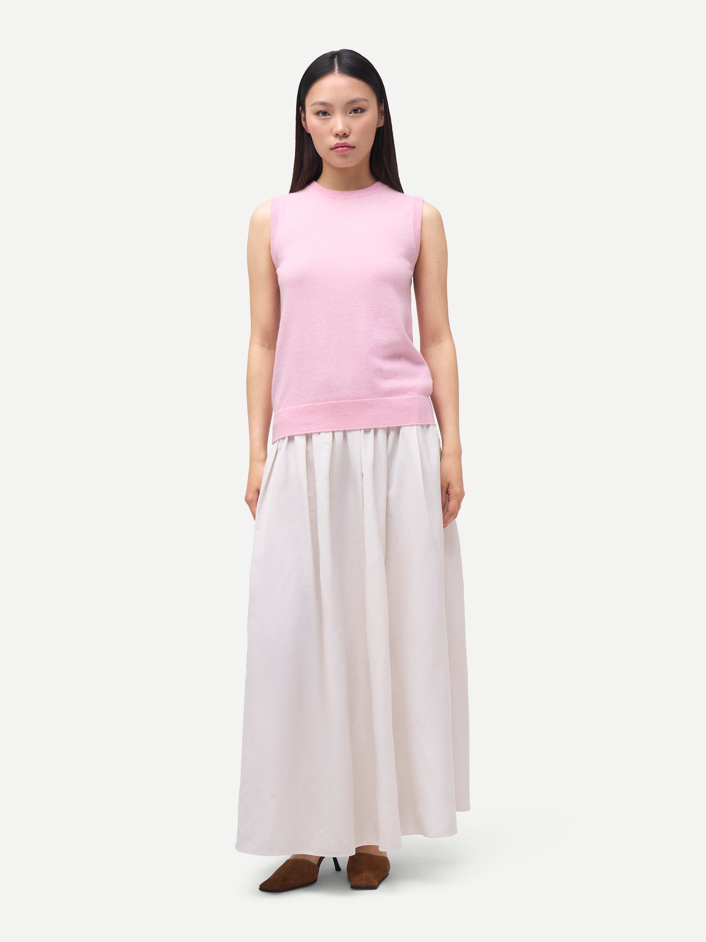 Damen Kaschmirweste mit Relaxed Fit
