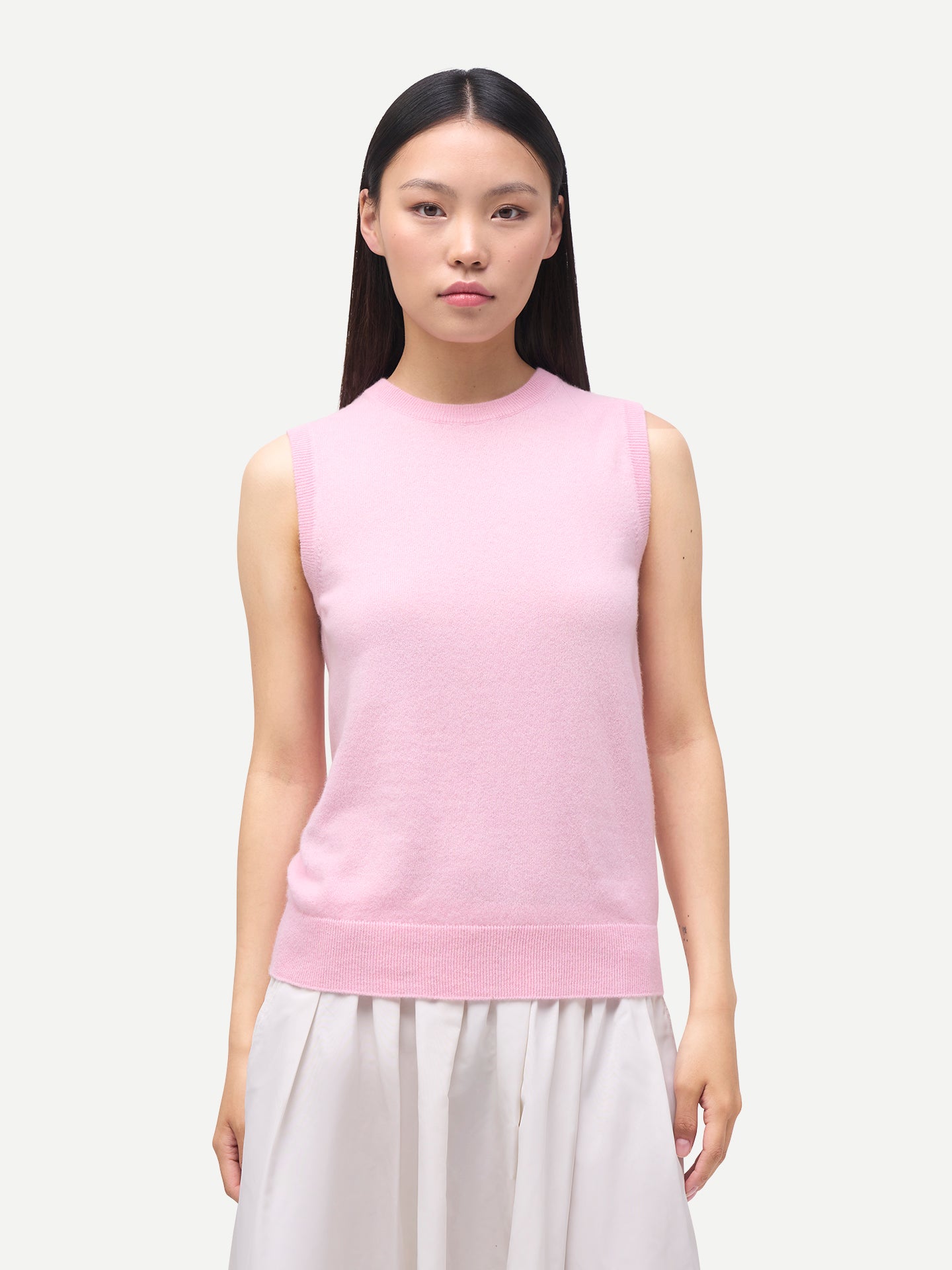 Damen Kaschmirweste mit Relaxed Fit