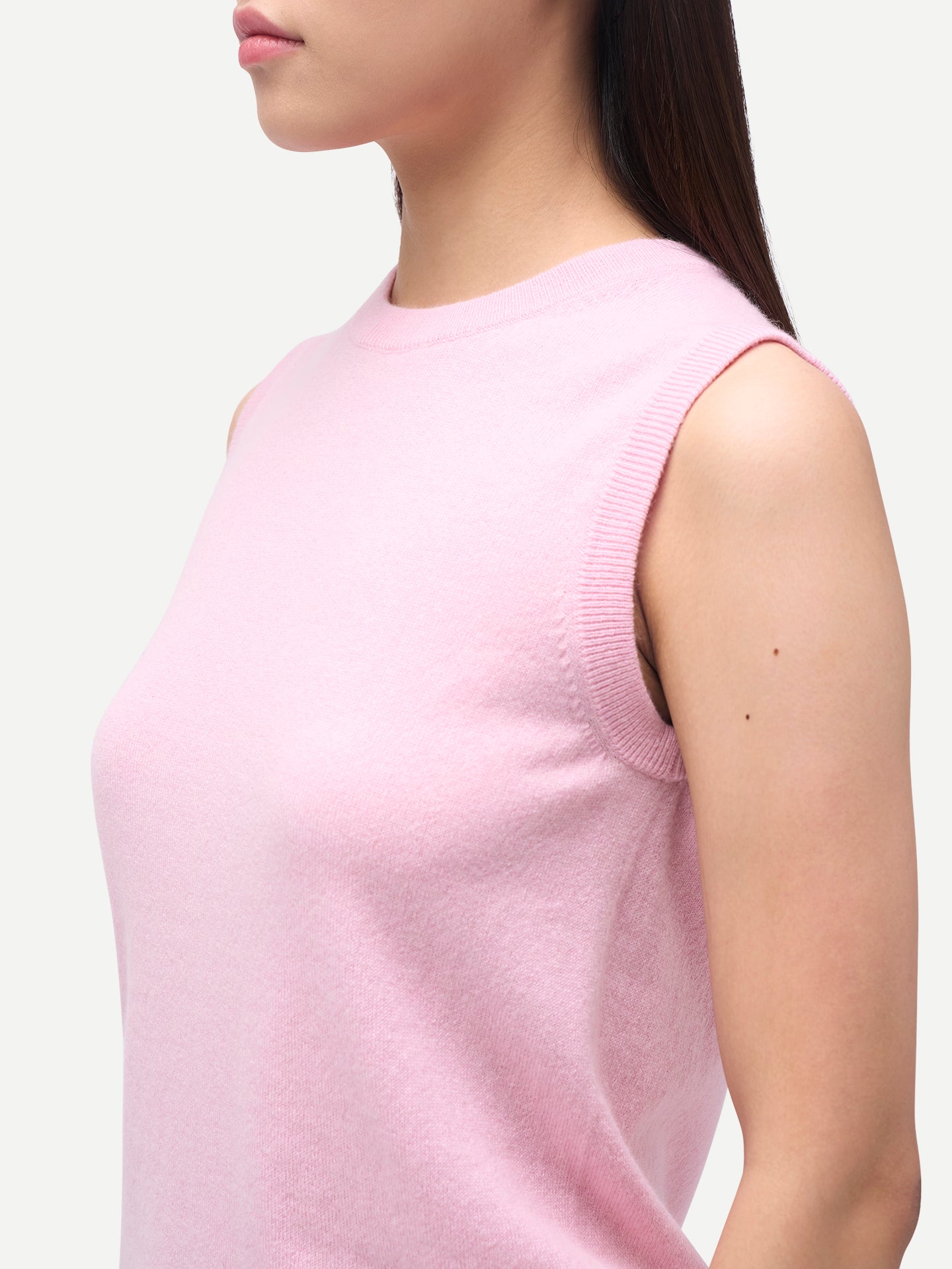 Damen Kaschmirweste mit Relaxed Fit