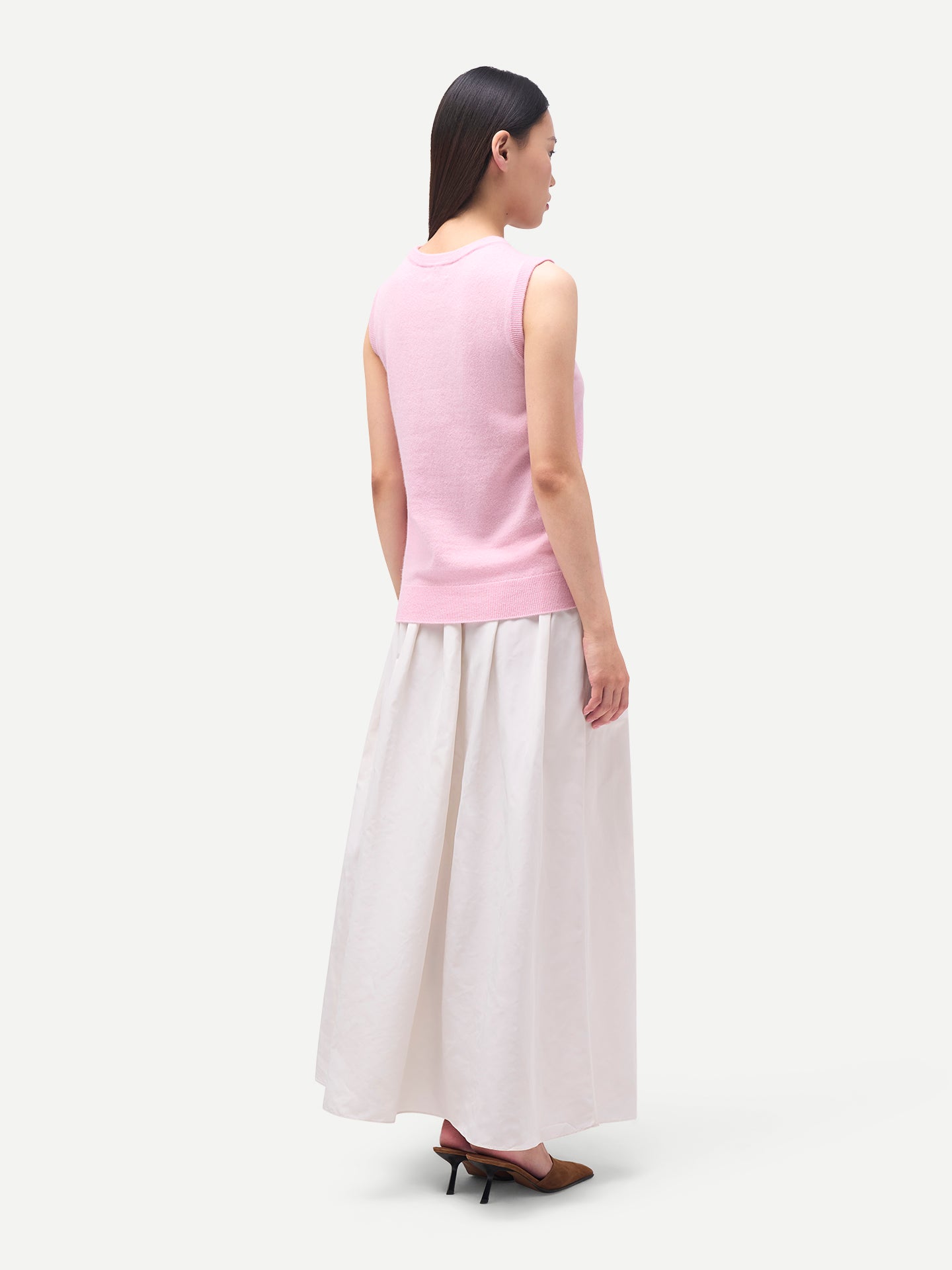 Damen Kaschmirweste mit Relaxed Fit
