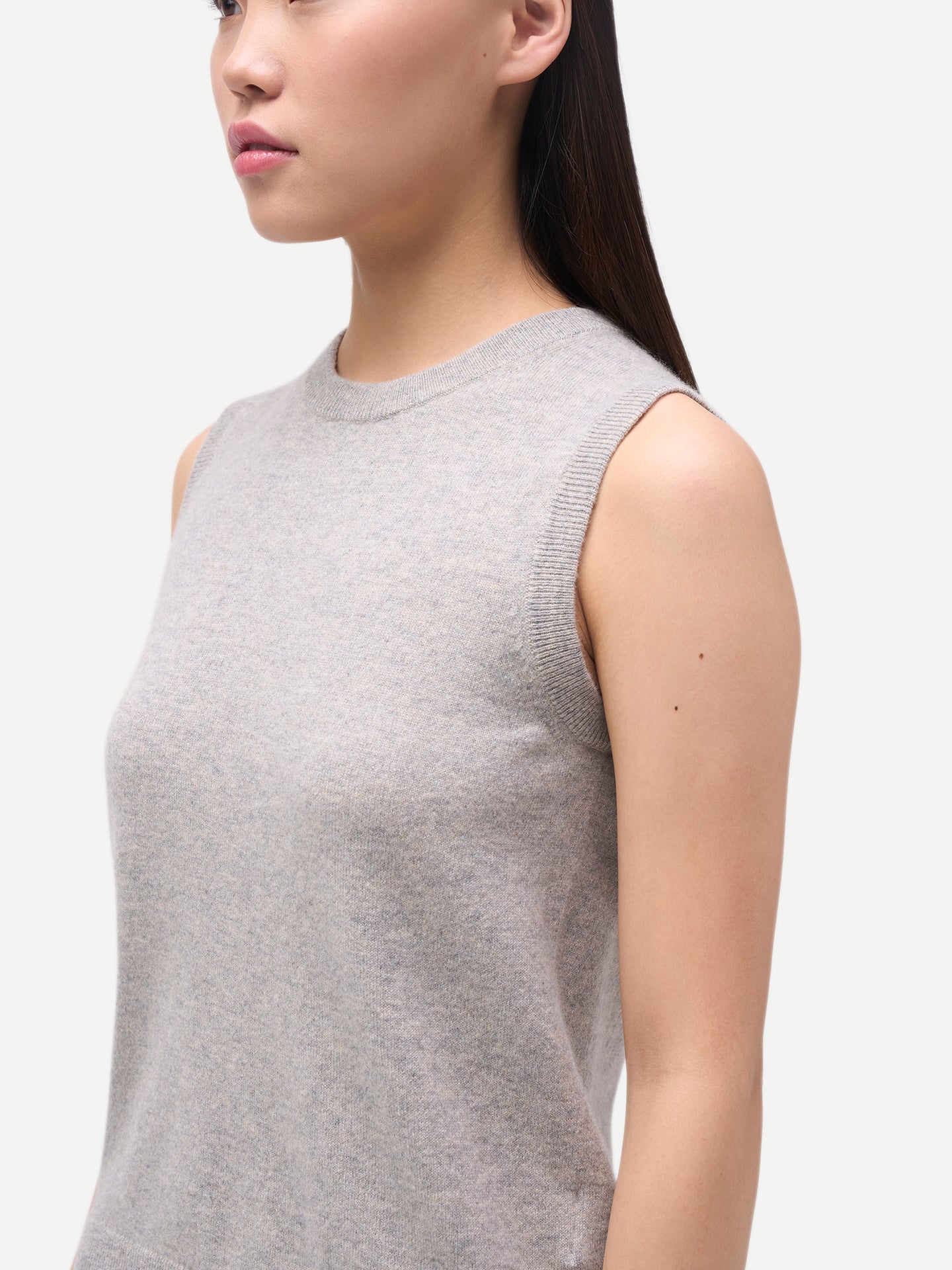 Damen Kaschmirweste mit Relaxed Fit