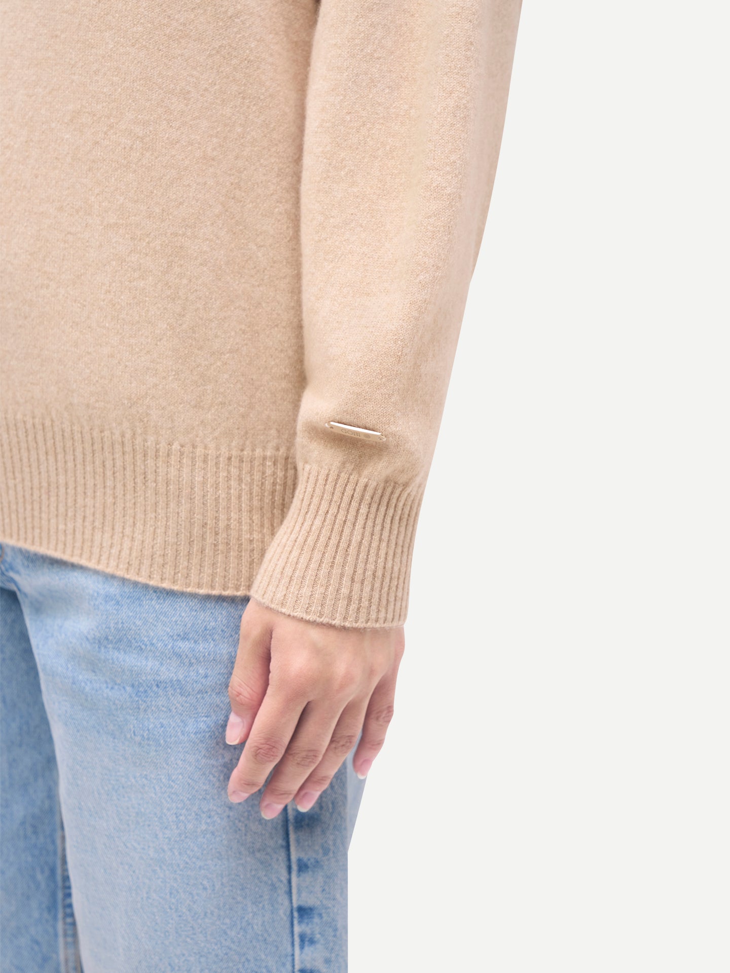 Damen Kaschmir Rollkragenpullover