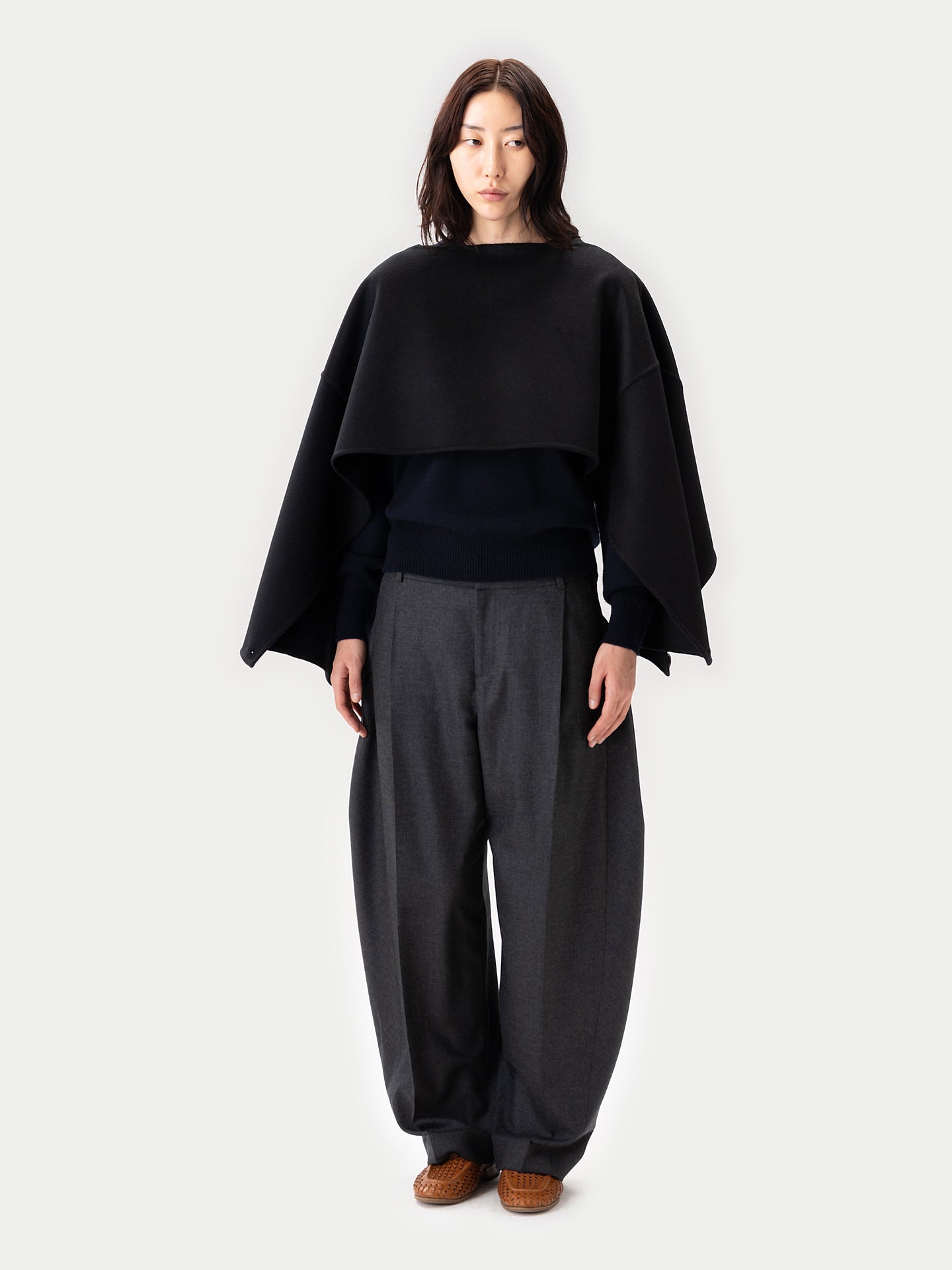 Vielseitiger Kaschmir Poncho