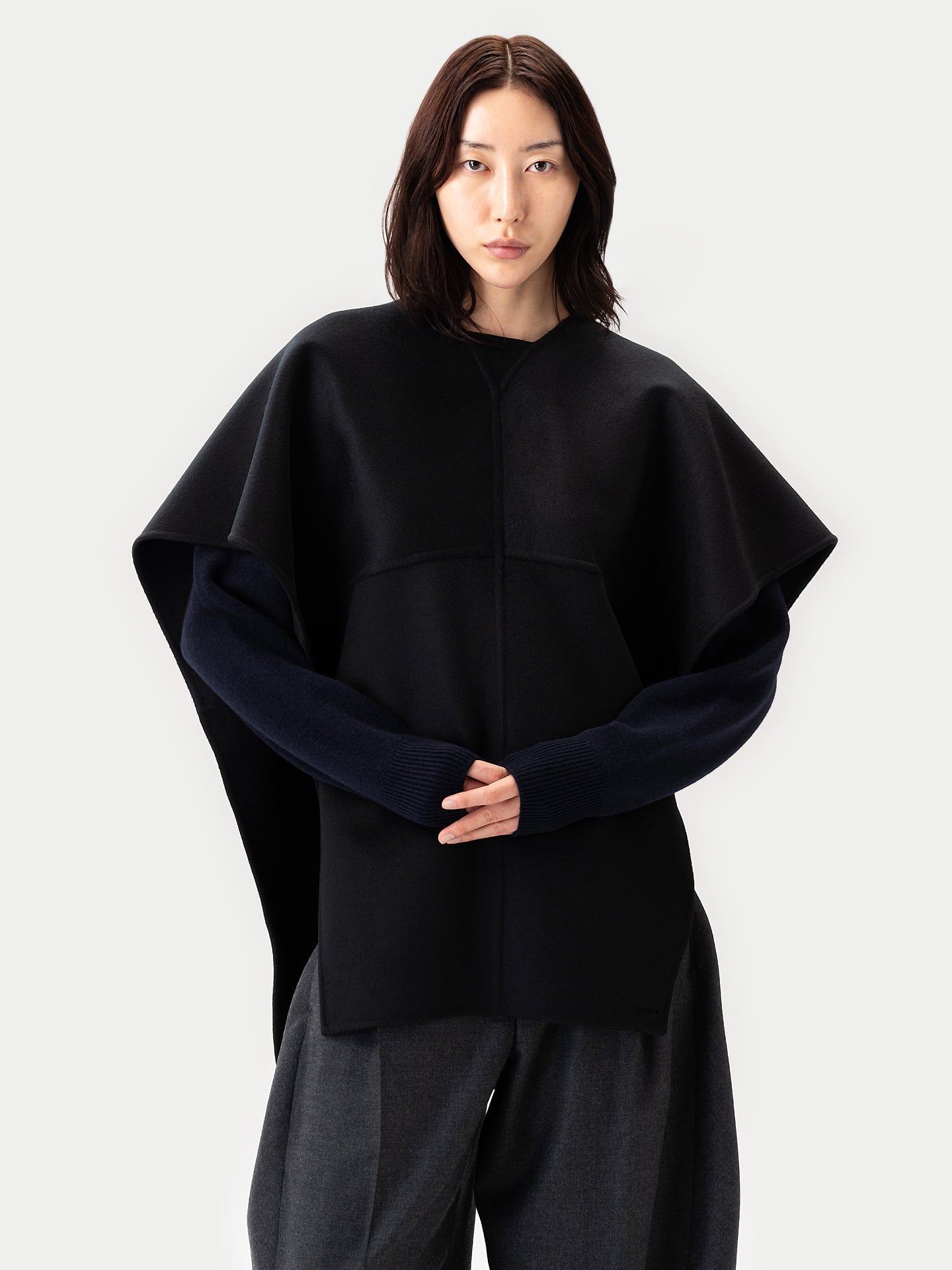 Vielseitiger Kaschmir Poncho