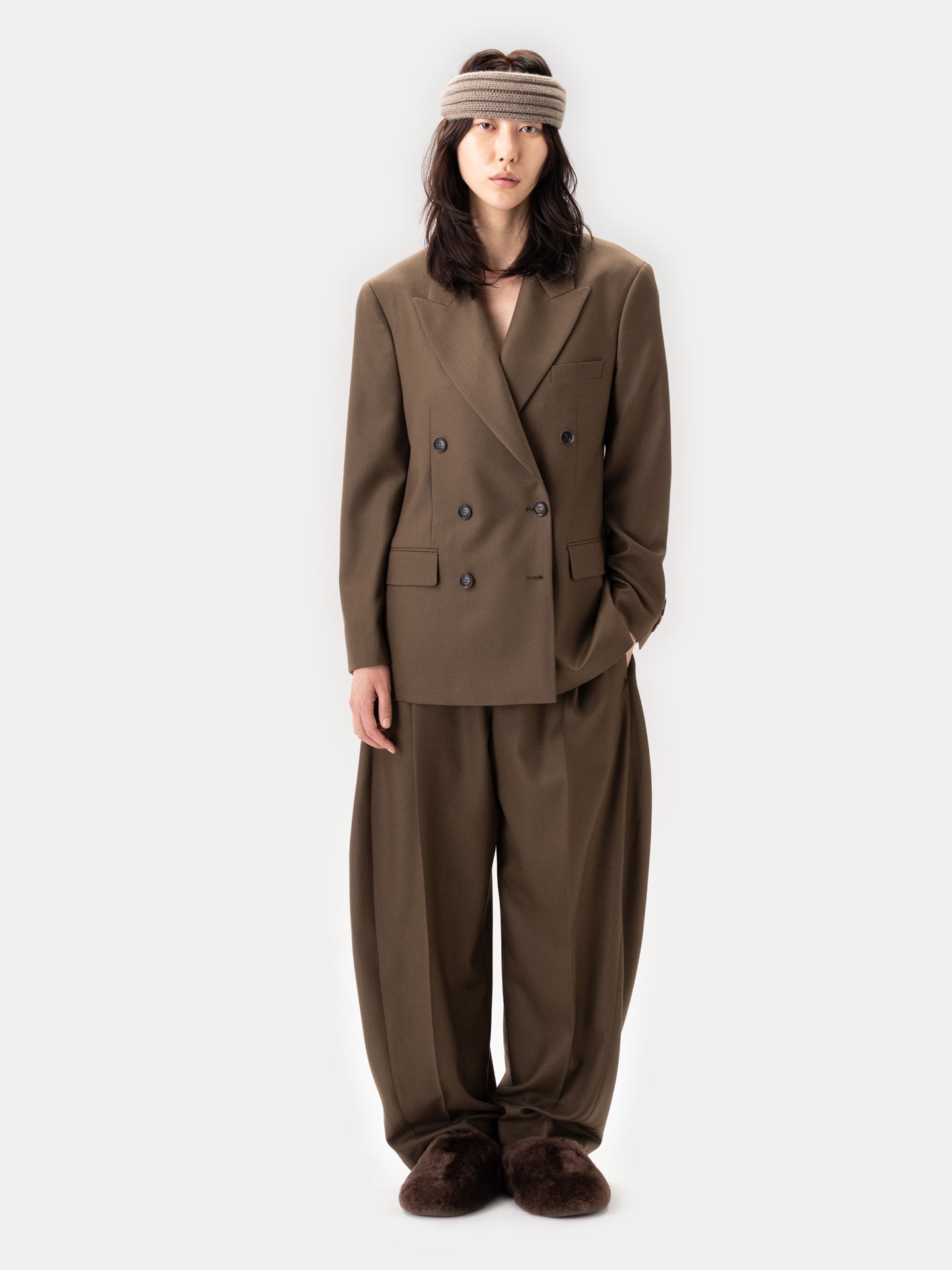 Doppelreihiger Kaschmir Blazer
