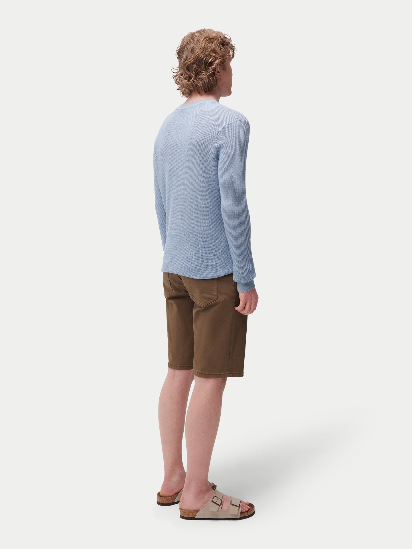 Leichter Pullover aus Kaschmir Seide