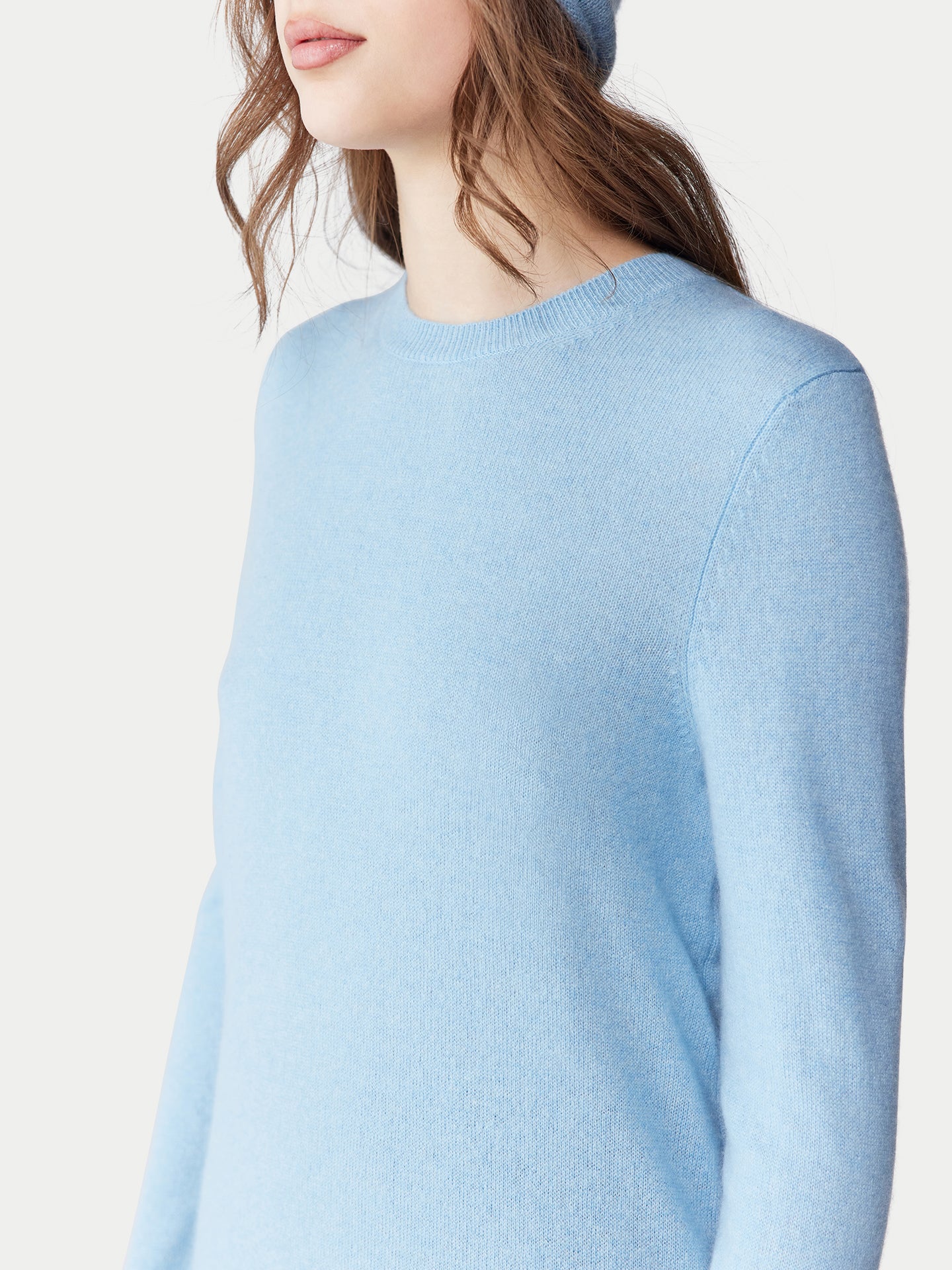 99€ Kaschmir-Set aus Pullover und Mütze