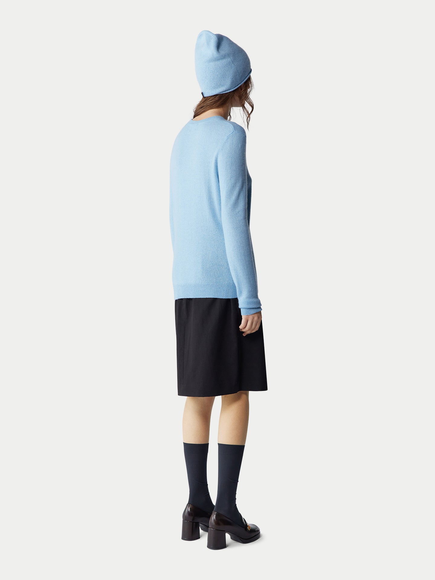 99€ Kaschmir-Set aus Pullover und Mütze