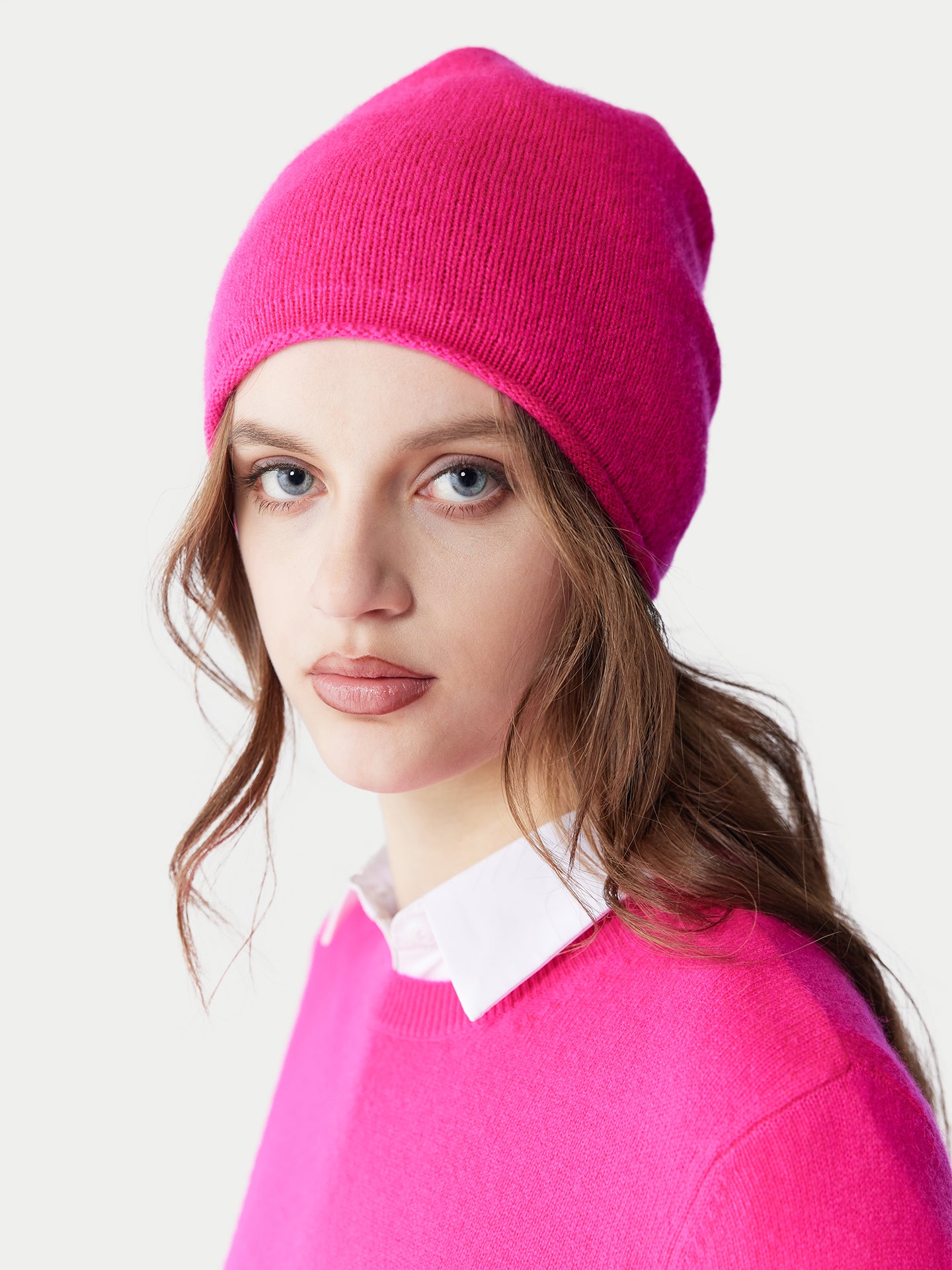 99€ Kaschmir-Set aus Pullover und Mütze