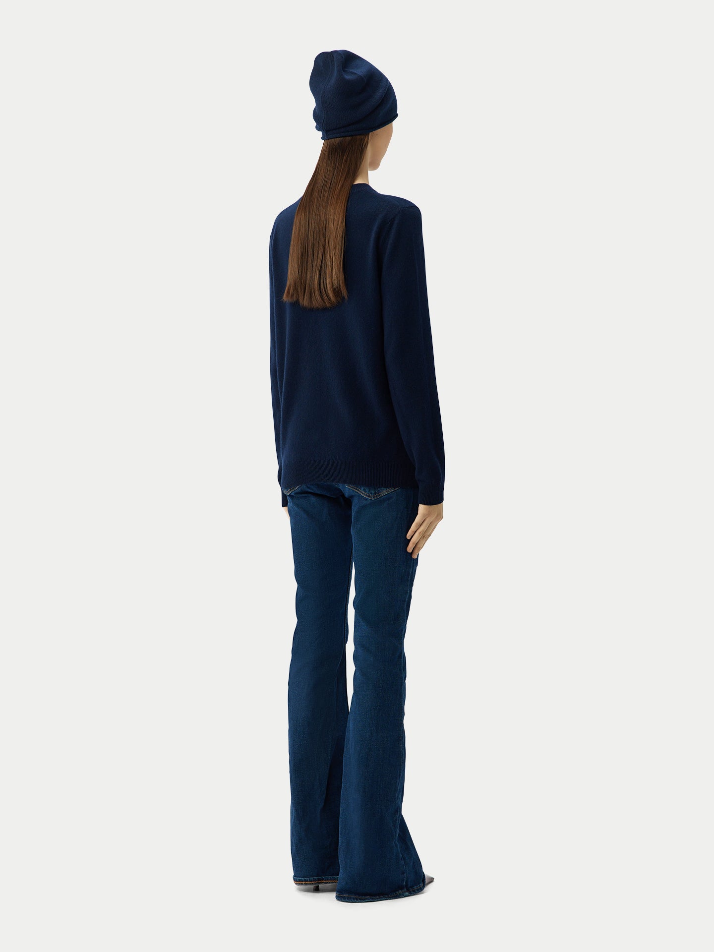 99€ Kaschmir-Set aus Pullover und Mütze