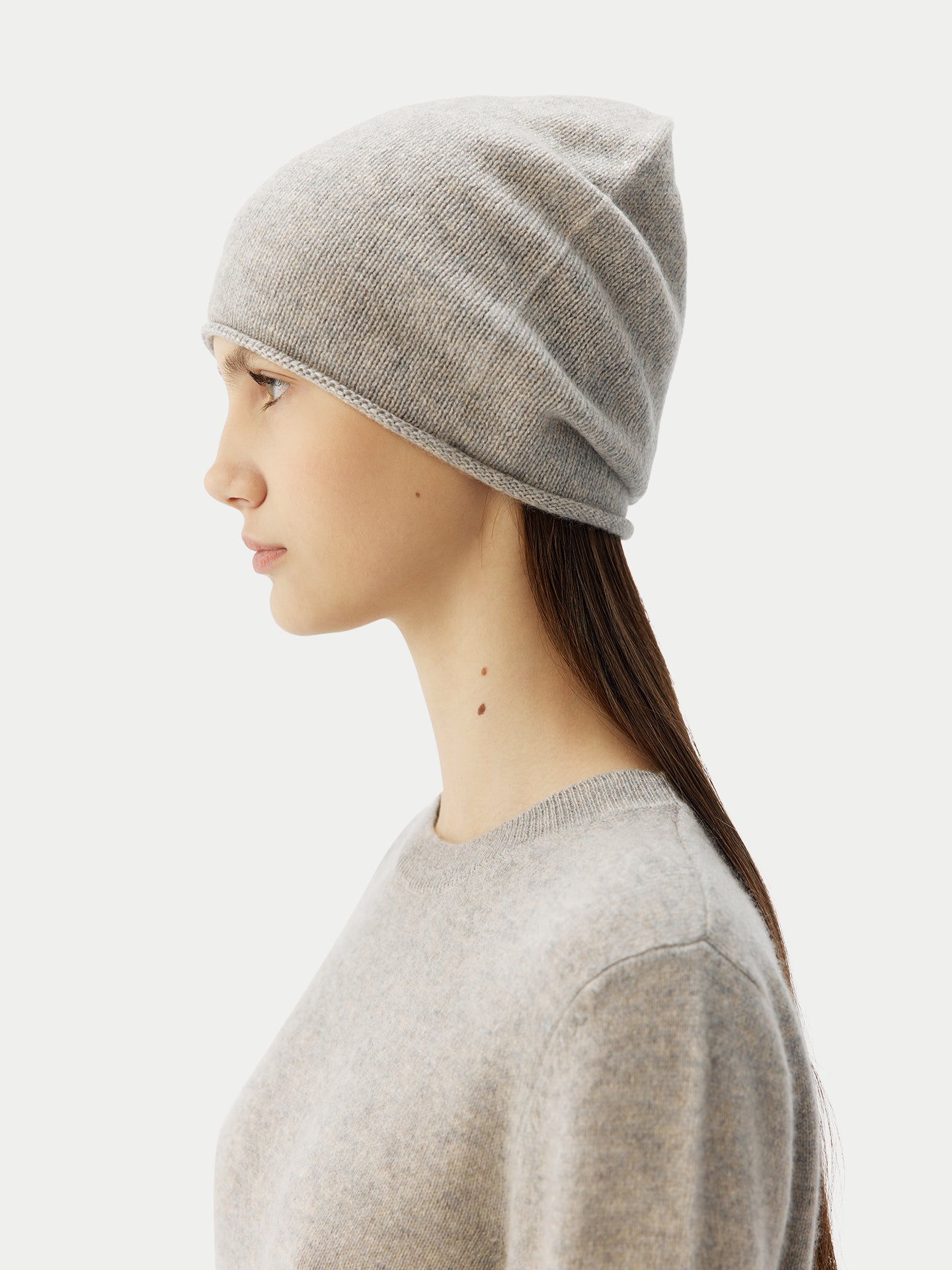99€ Kaschmir-Set aus Pullover und Mütze