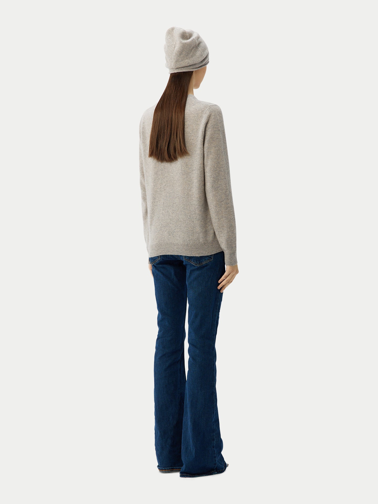 99€ Kaschmir-Set aus Pullover und Mütze