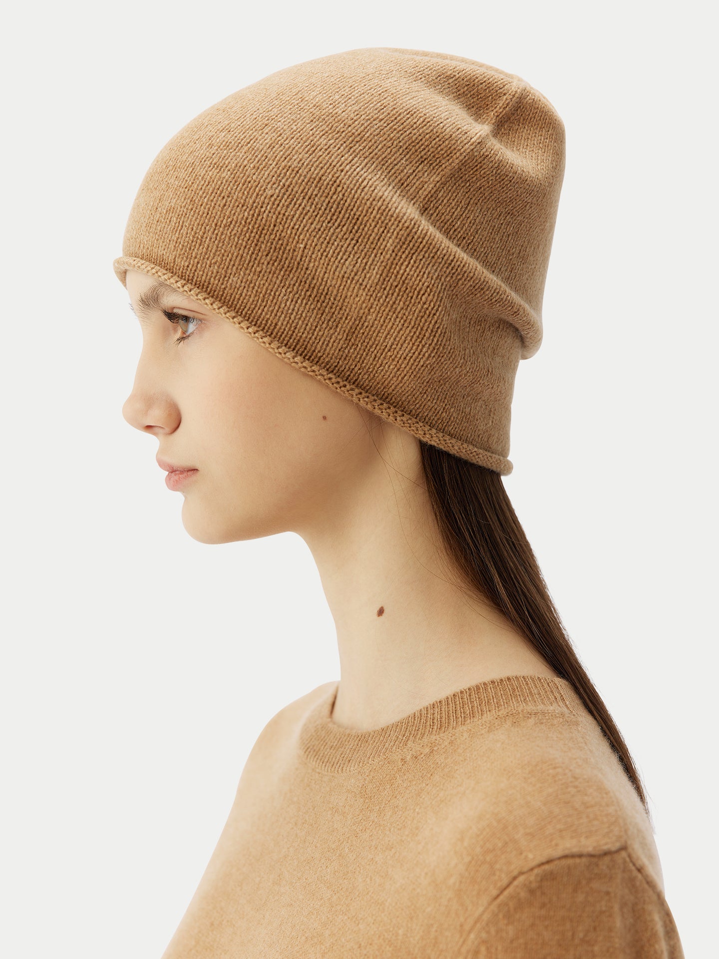 99€ Kaschmir-Set aus Pullover und Mütze