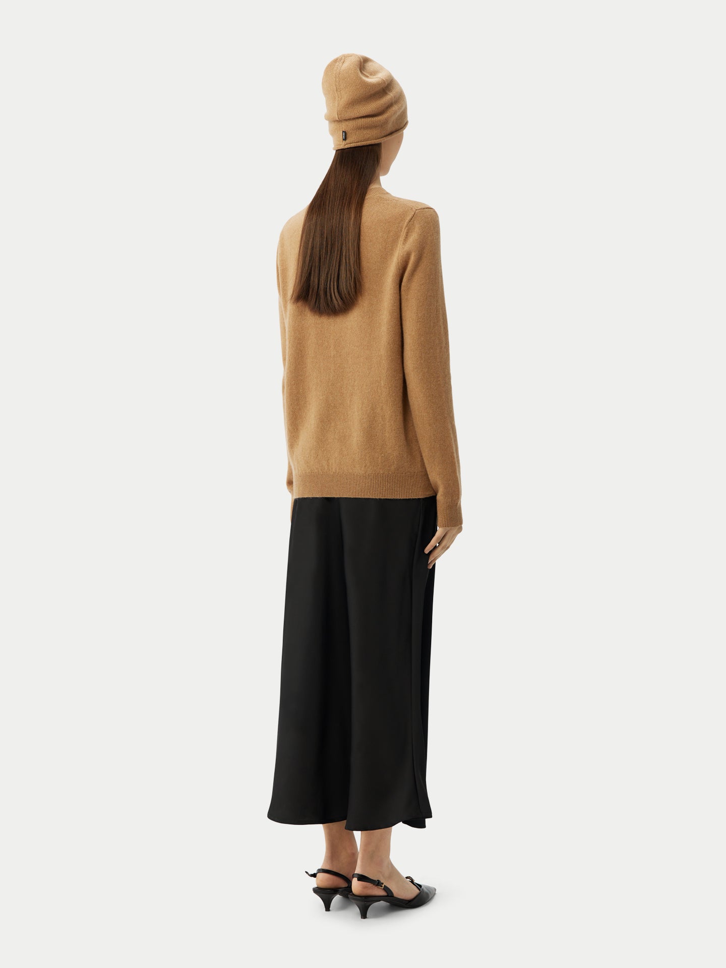 99€ Kaschmir-Set aus Pullover und Mütze